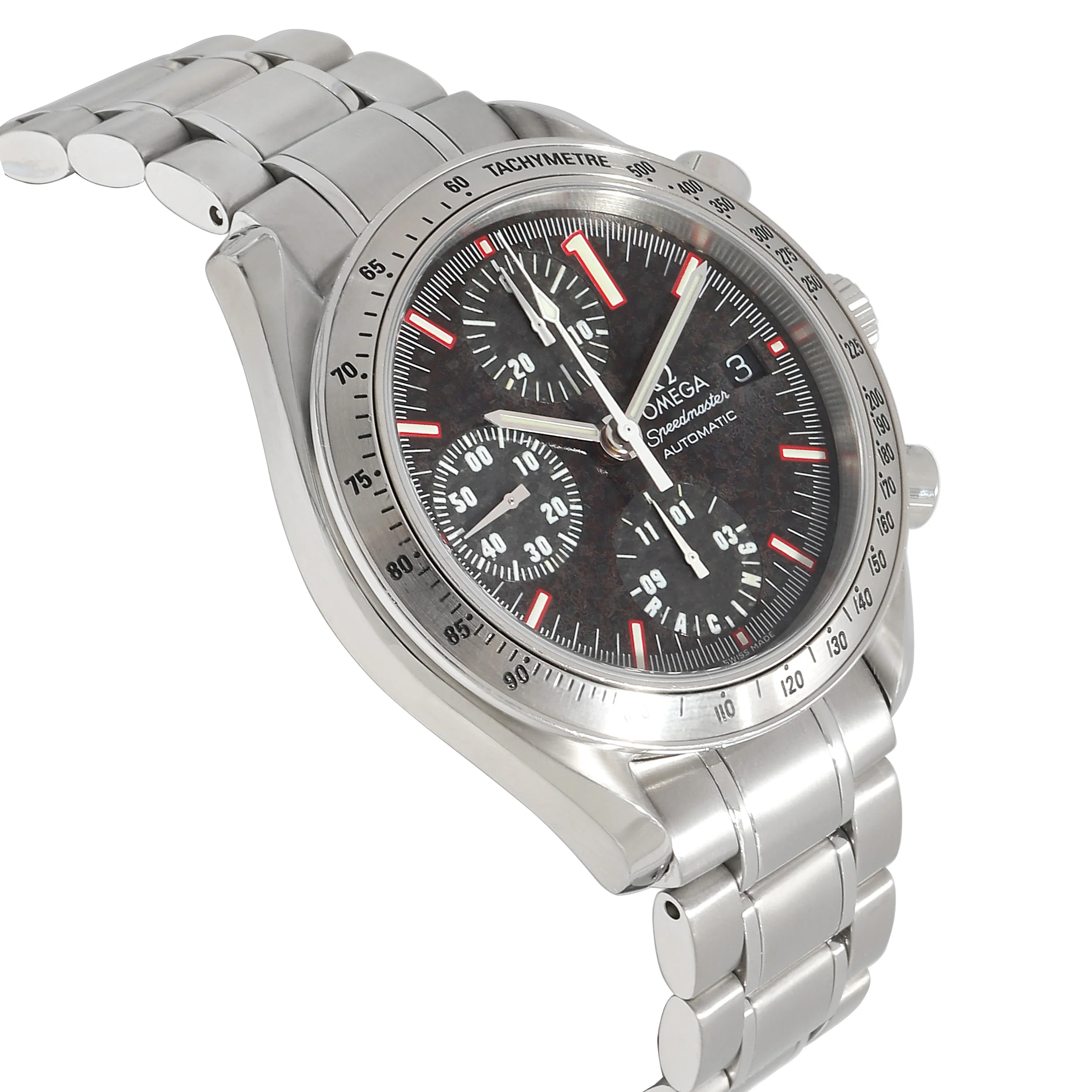 Speedmaster Schumacher 3519.50 Mens Watch in Stainless Steel - Image 2
