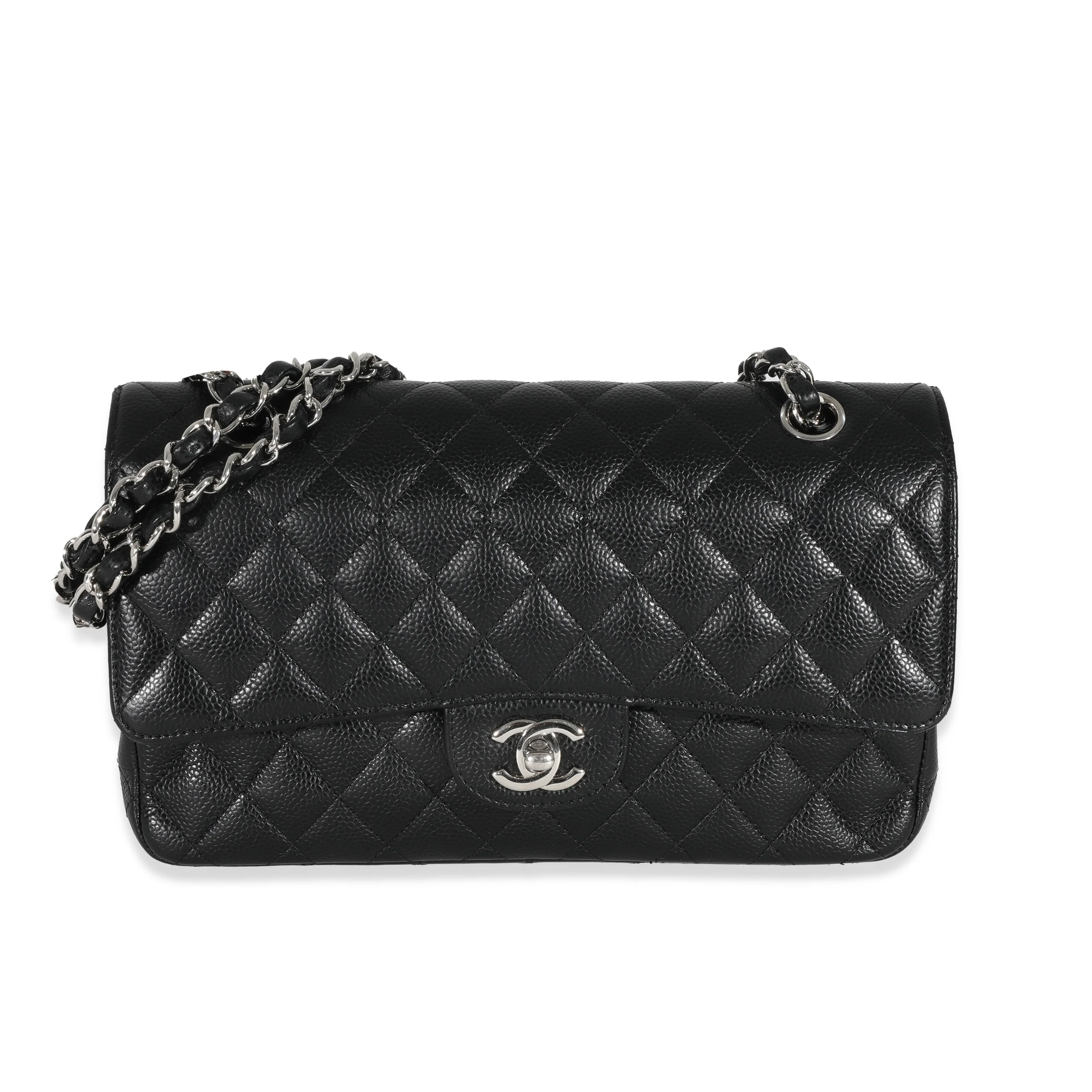 Chanel Black Caviar Medium Classic Double Flap Bag