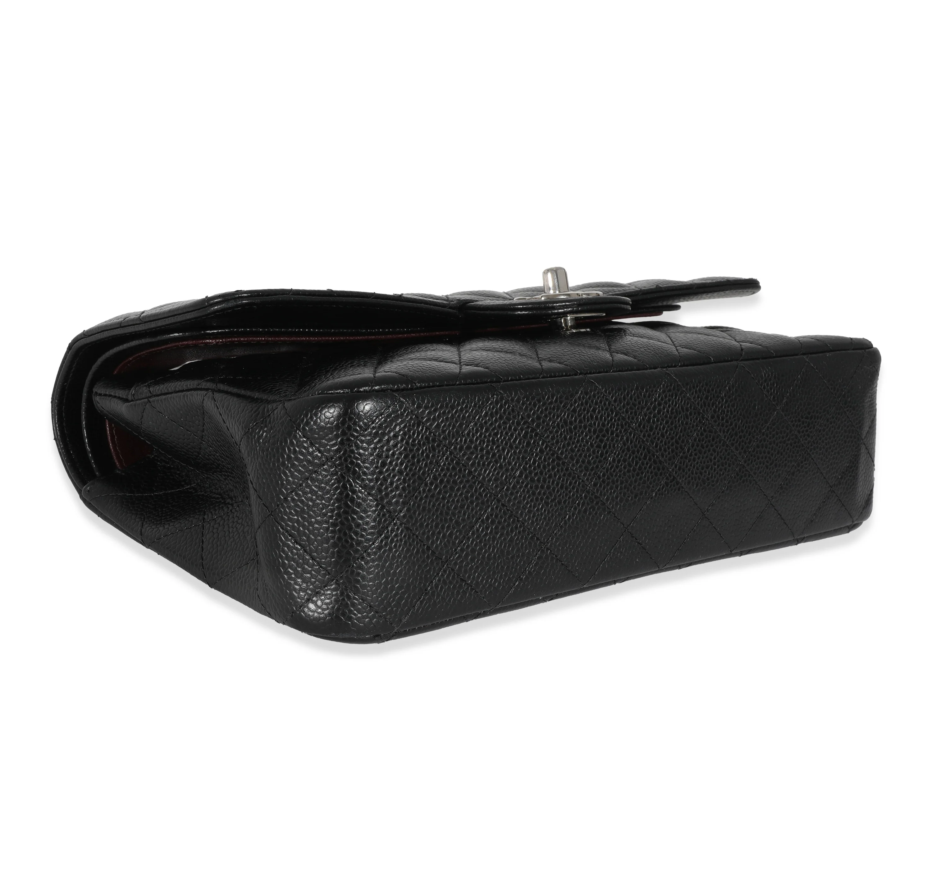 Chanel Black Caviar Medium Classic Double Flap Bag - Image 6