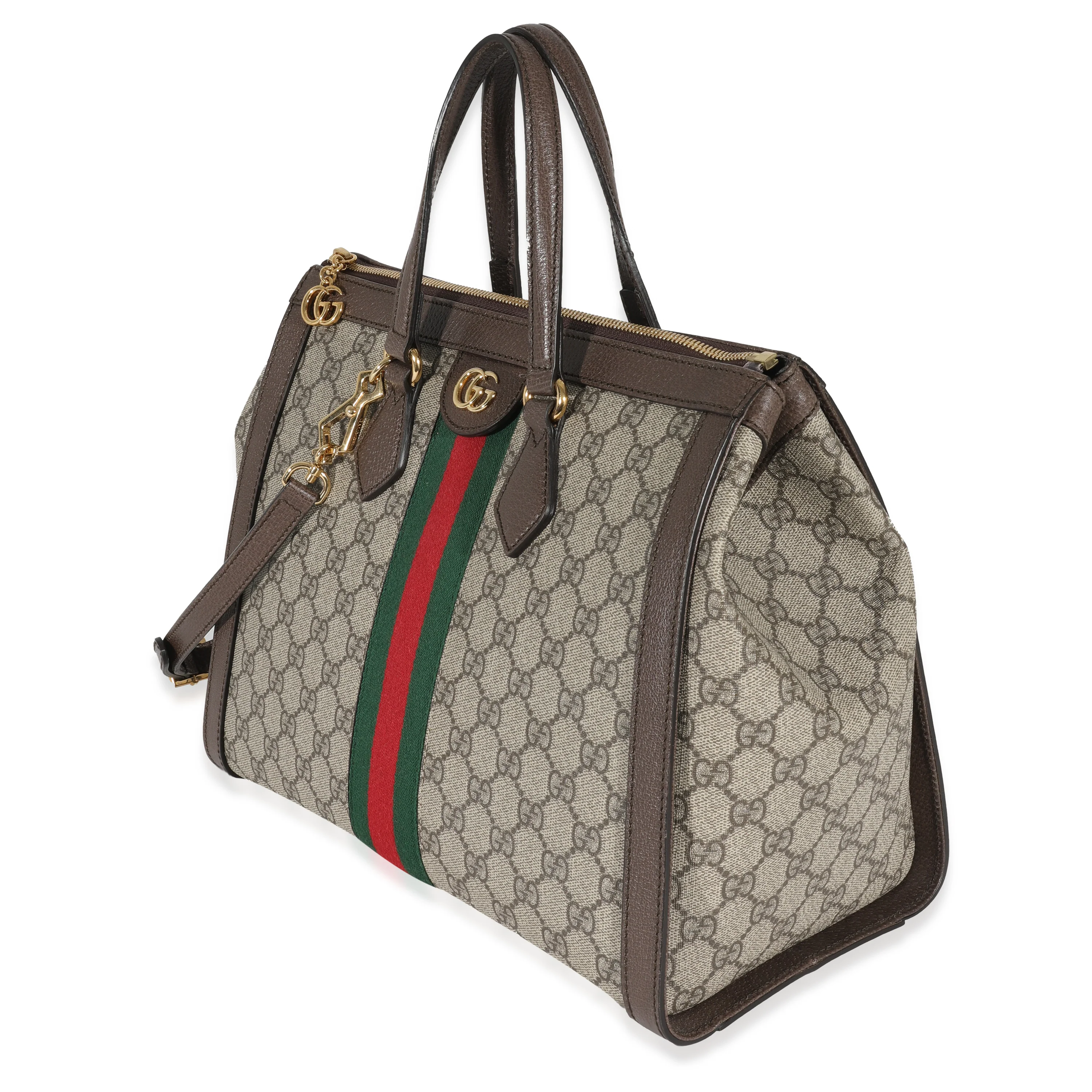 Gucci GG Supreme Medium Ophidia Tote - Image 2
