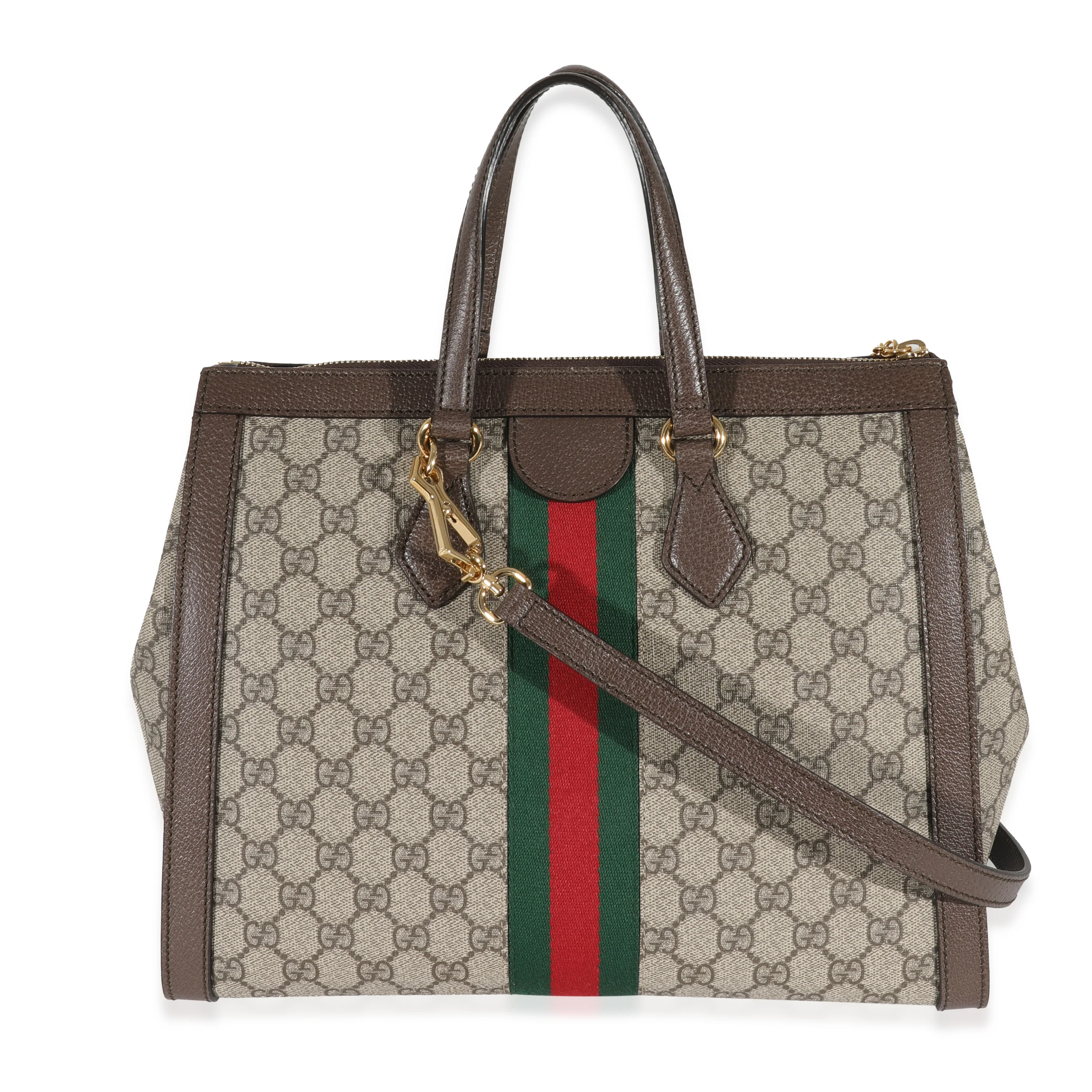 Gucci GG Supreme Medium Ophidia Tote - Image 3