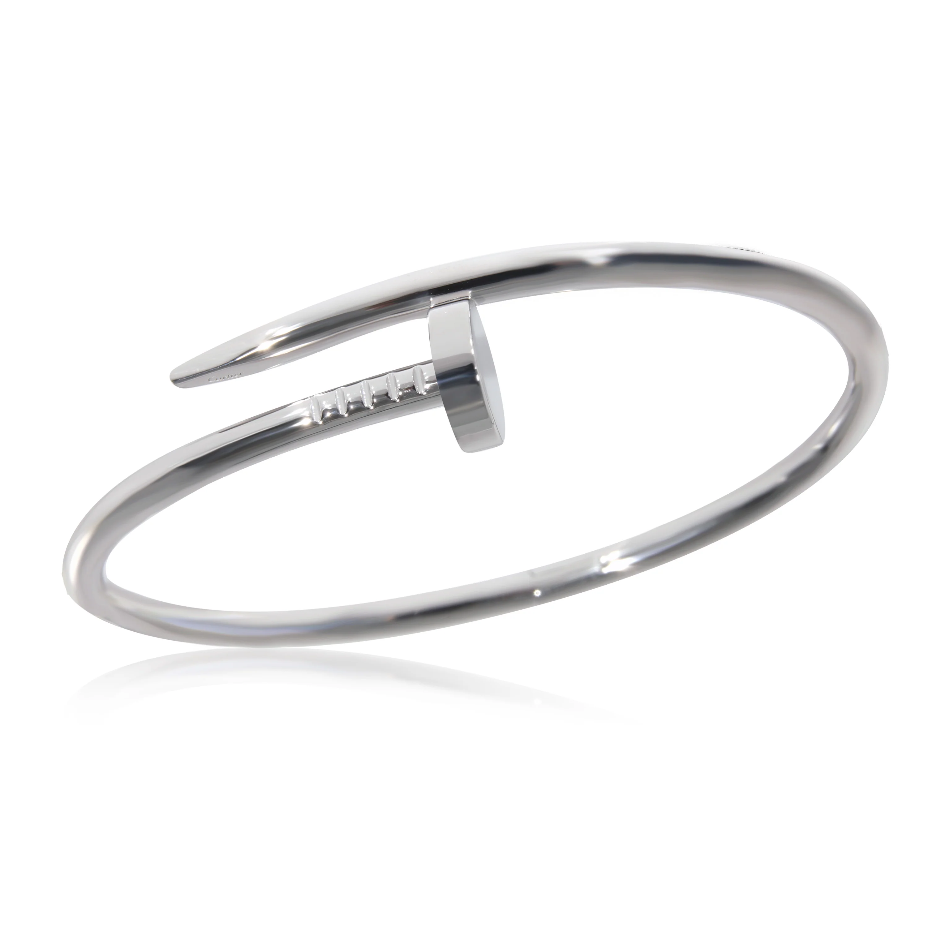Cartier Juste Un Clou Bracelet in 18k White Gold - Image 4