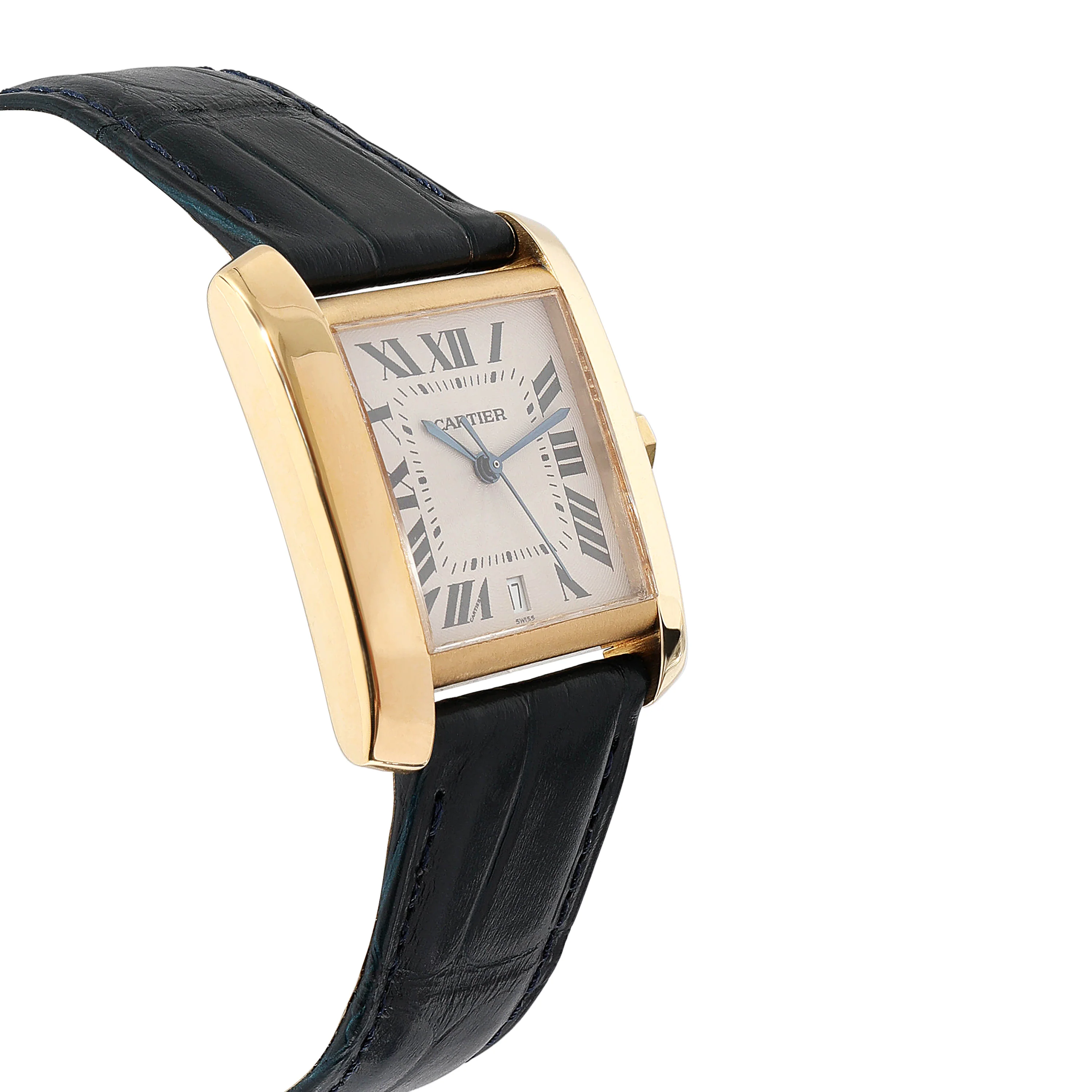 Cartier Tank Francaise W5000156 Unisex Watch in 18kt Yellow Gold - Image 2
