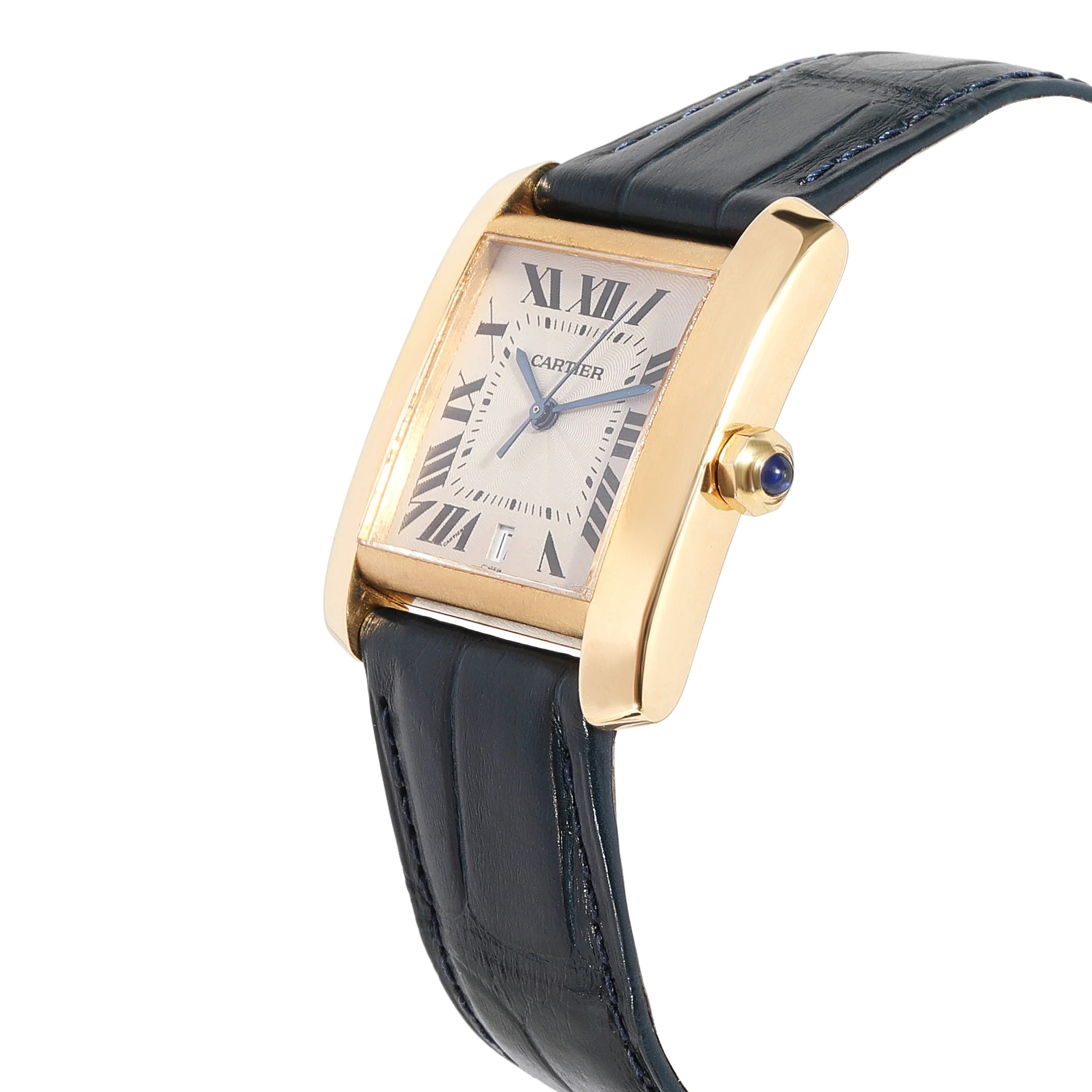 Cartier Tank Francaise W5000156 Unisex Watch in 18kt Yellow Gold - Image 3