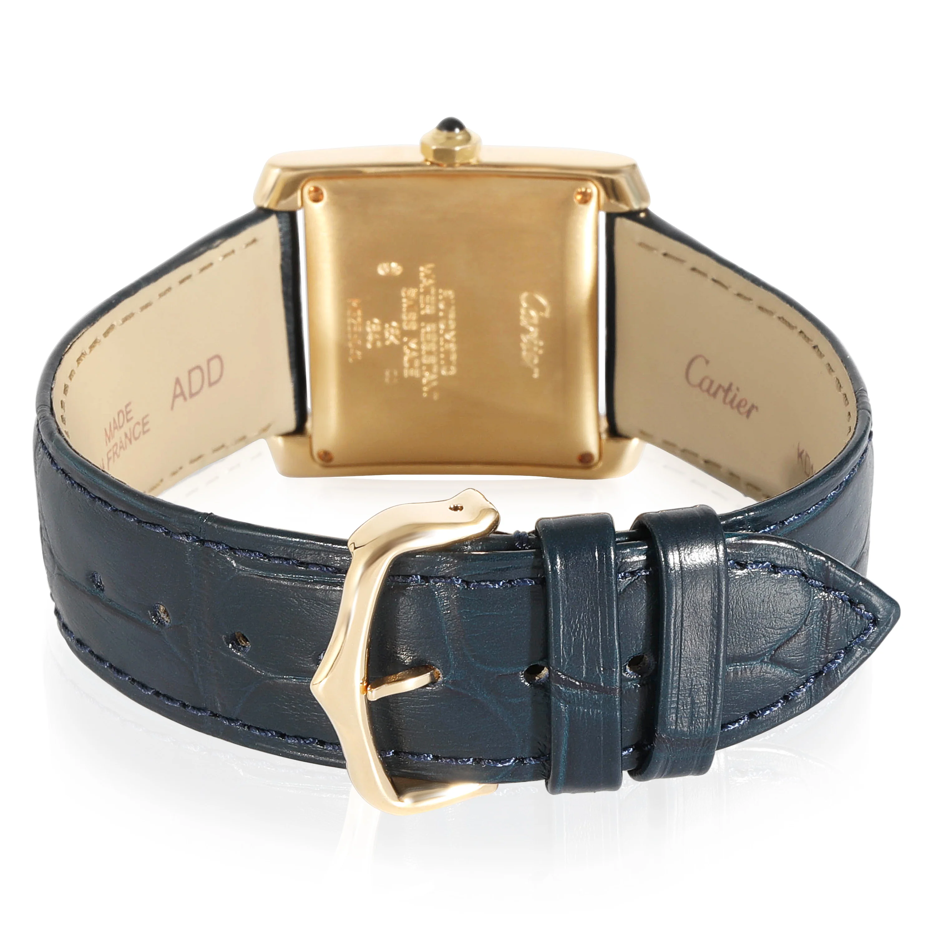 Cartier Tank Francaise W5000156 Unisex Watch in 18kt Yellow Gold - Image 4