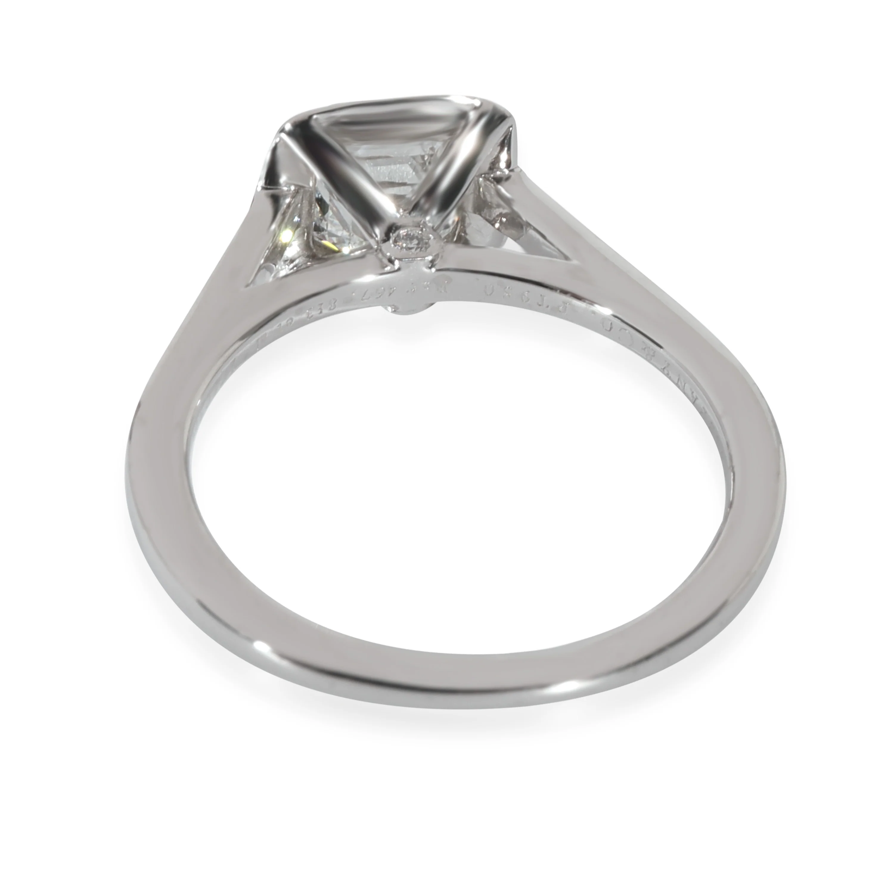 Tiffany & Co. Legacy Engagement Ring in Platinum F VVS2 1.07 CTW - Image 4