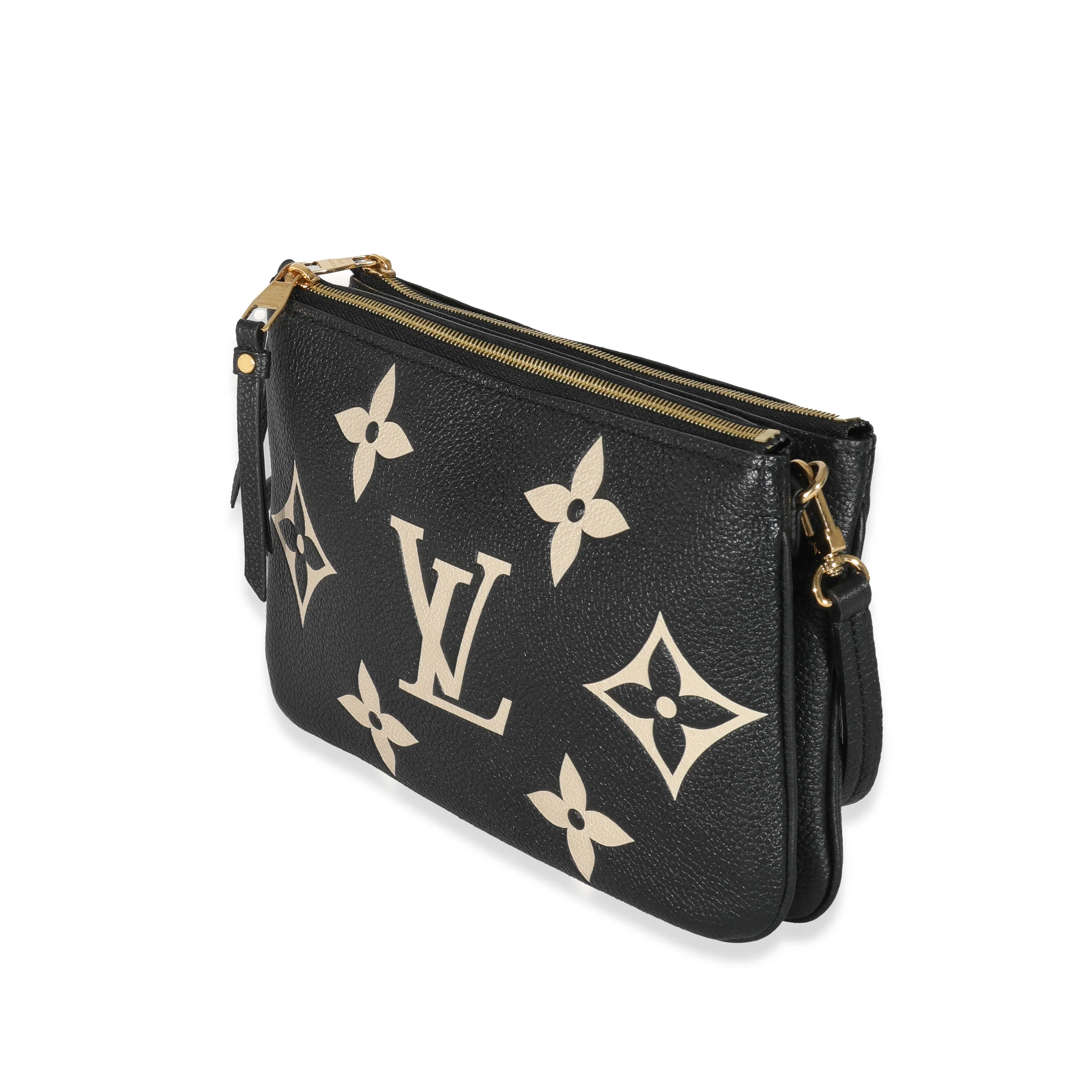 Louis Vuitton Bicolore Monogram Empreinte Double Zip Pochette - Image 2