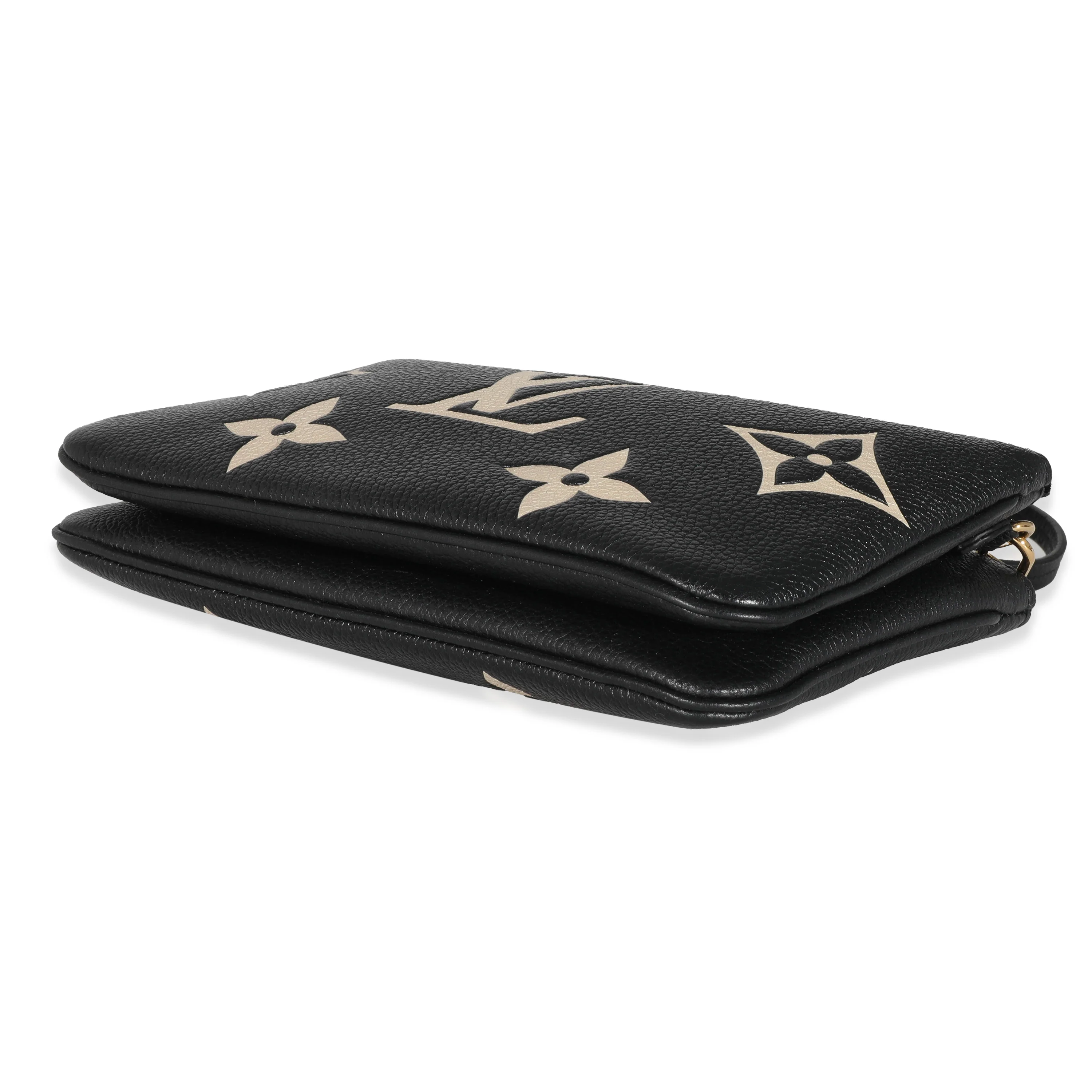 Louis Vuitton Bicolore Monogram Empreinte Double Zip Pochette - Image 7