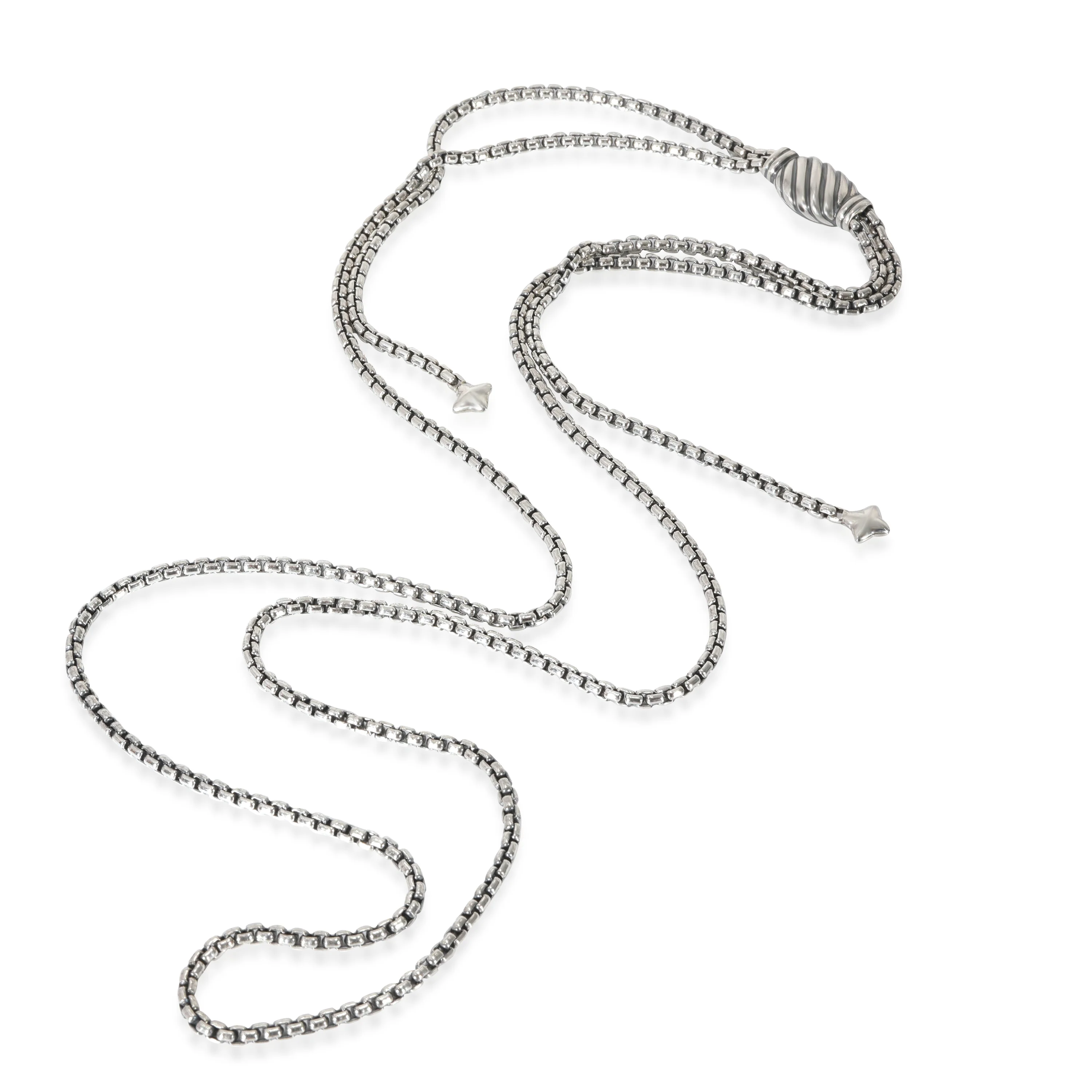 David Yurman Chain Collection Necklace in  Sterling Silver - Image 2