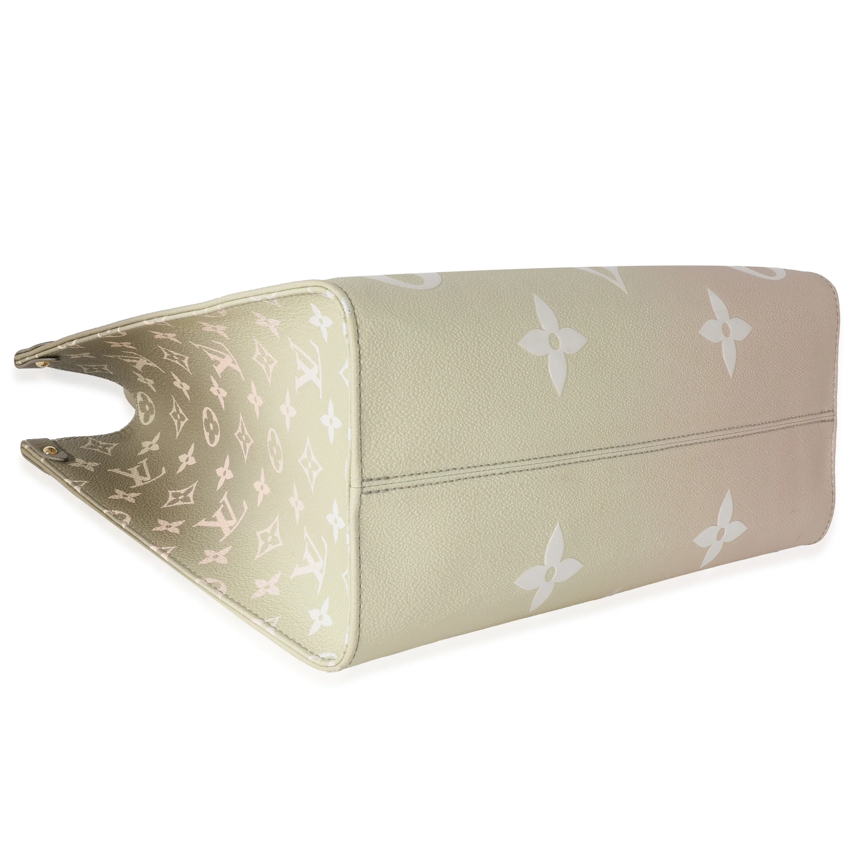 Louis Vuitton Sunset Kaki Monogram Giant Canvas OnTheGo MM - Image 6