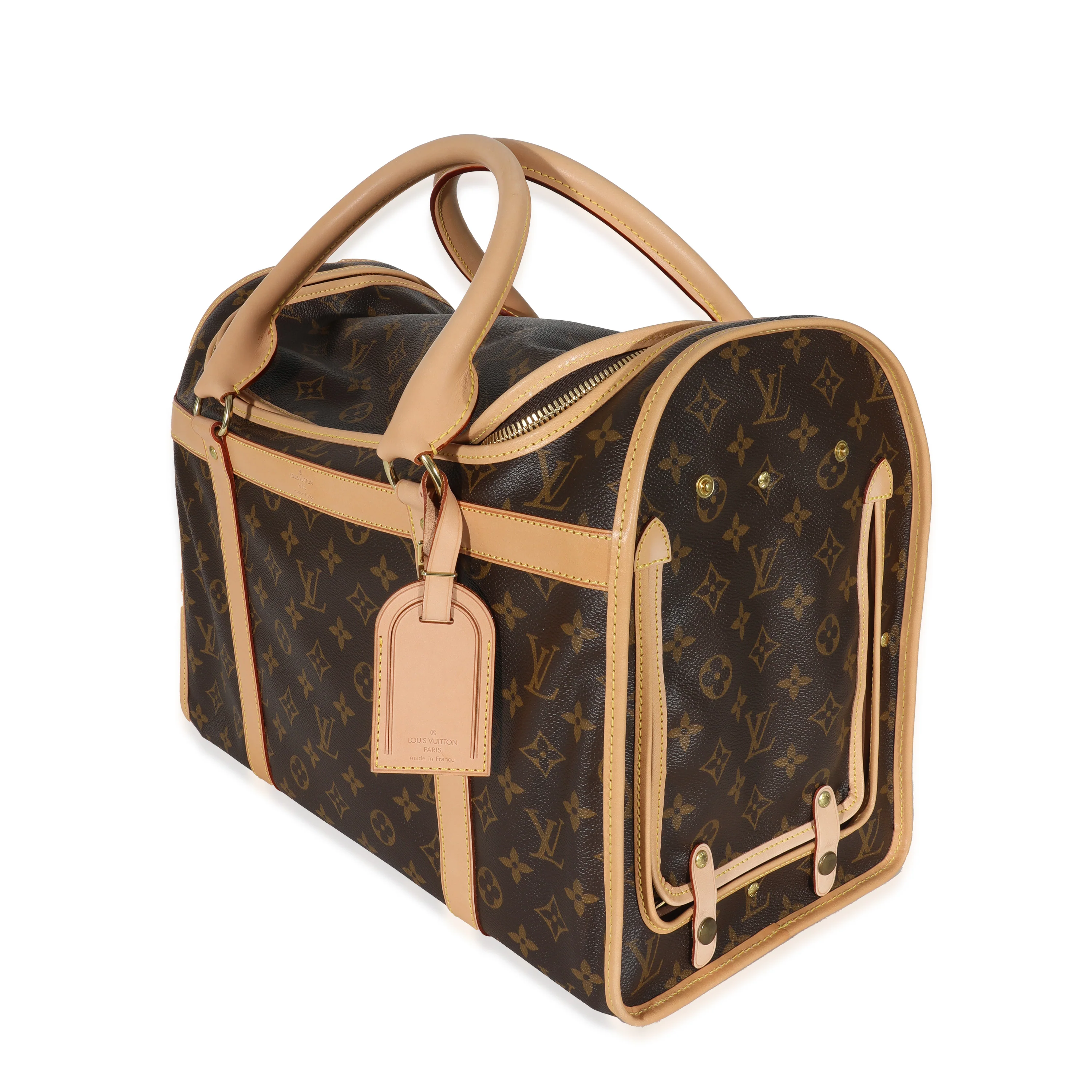 Louis Vuitton Monogram Canvas Sac Chien 40 Pet Carrier - Image 2