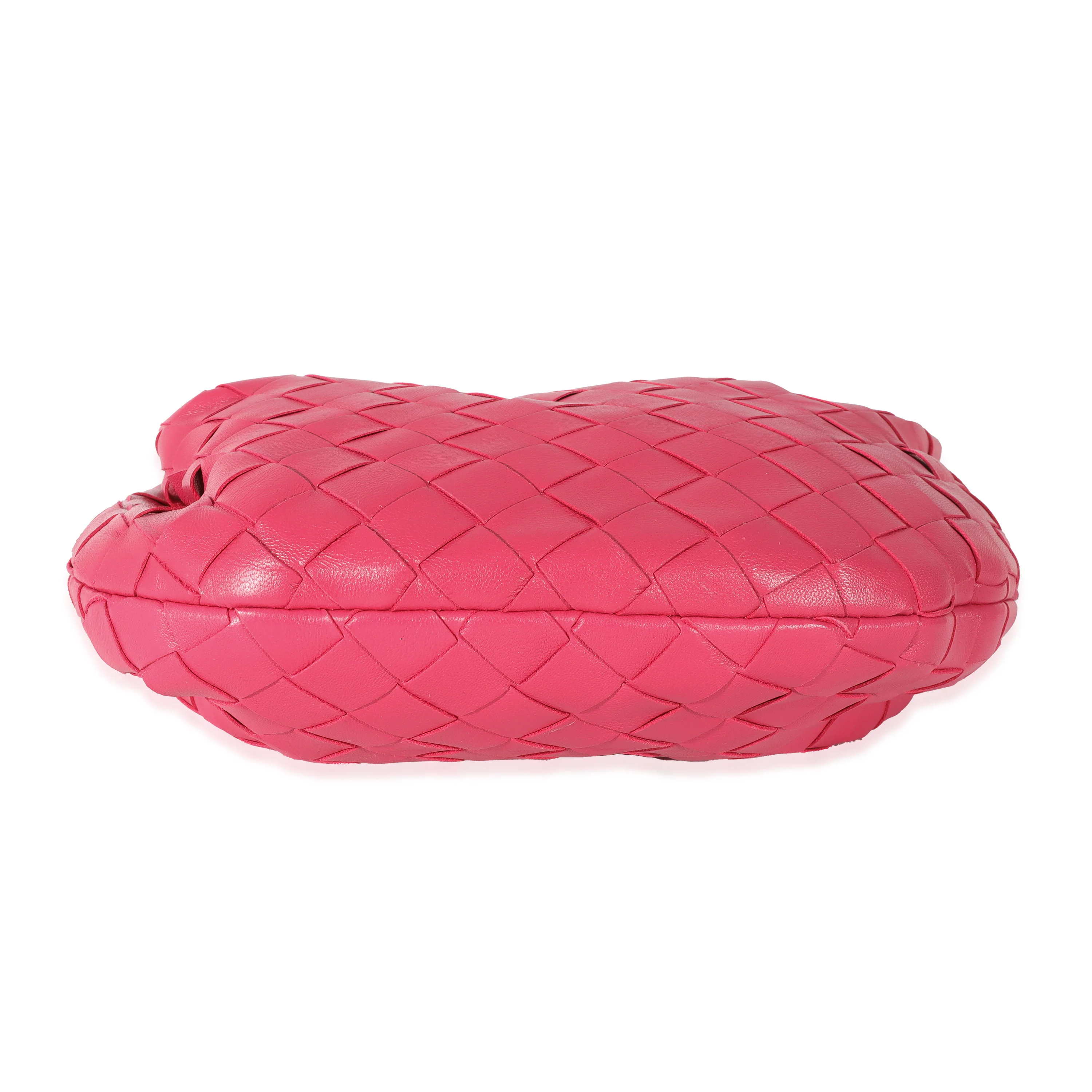 Bottega Veneta Cranberry Intrecciato Lambskin Mini Jodie - Image 3