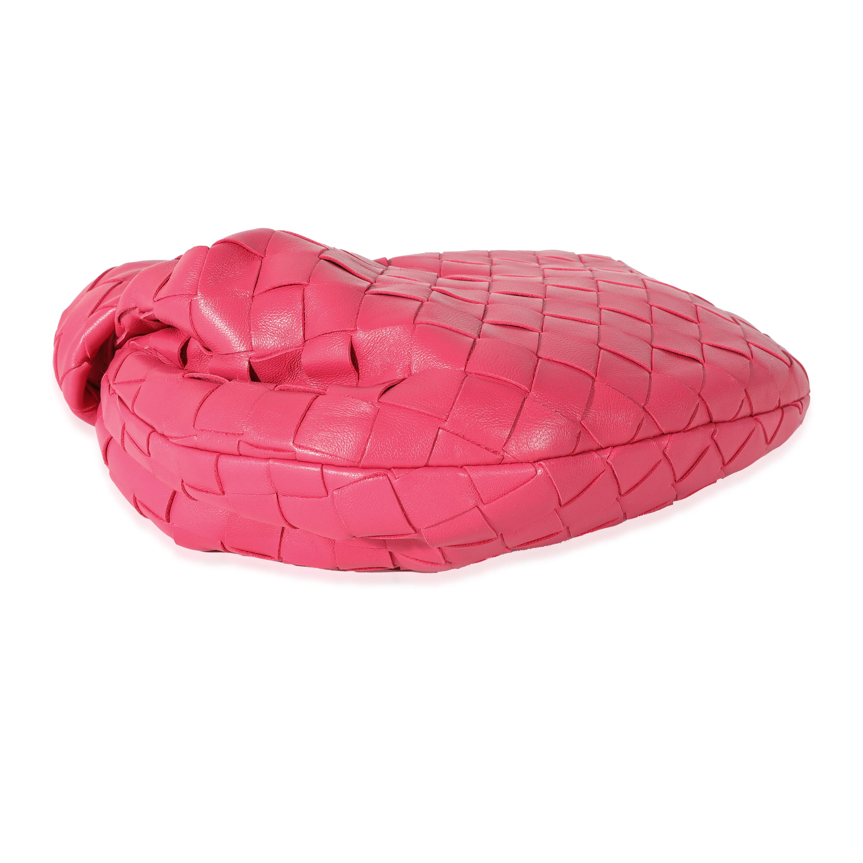 Bottega Veneta Cranberry Intrecciato Lambskin Mini Jodie - Image 4