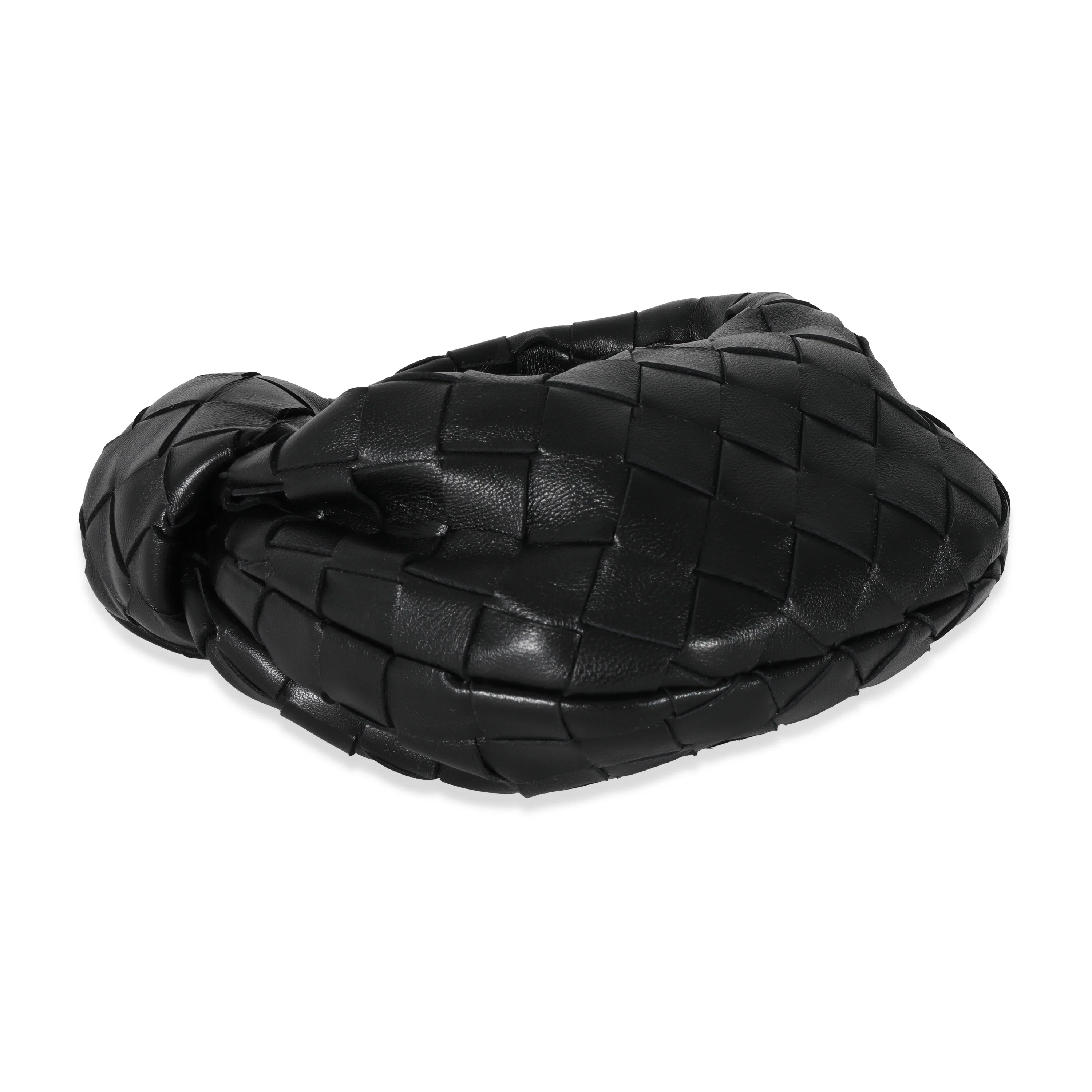 Bottega Veneta Black Intrecciato Lambskin Candy Jodie - Image 5