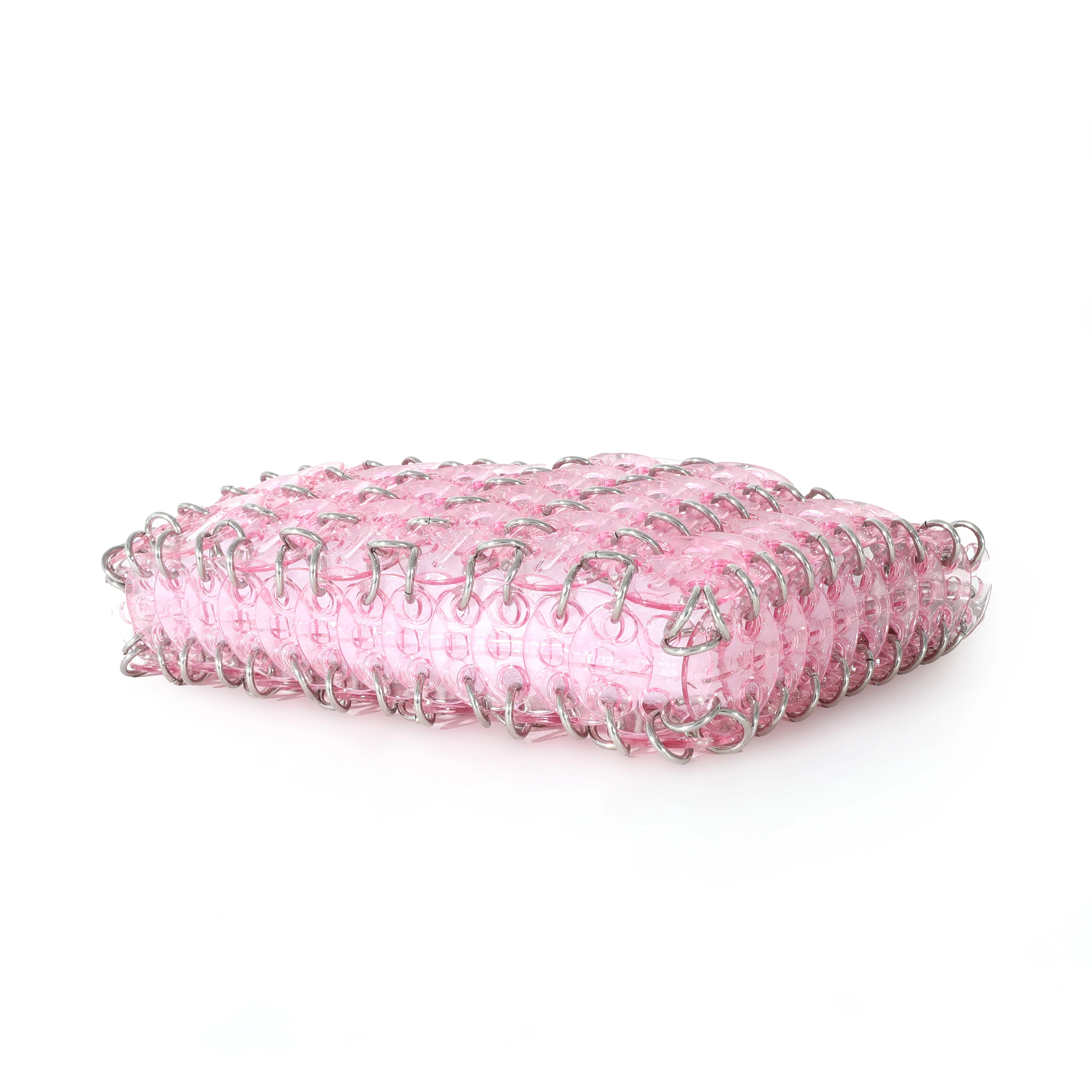Paco Rabanne Pink Translucent Disc 1969 Nano Bag - Image 4