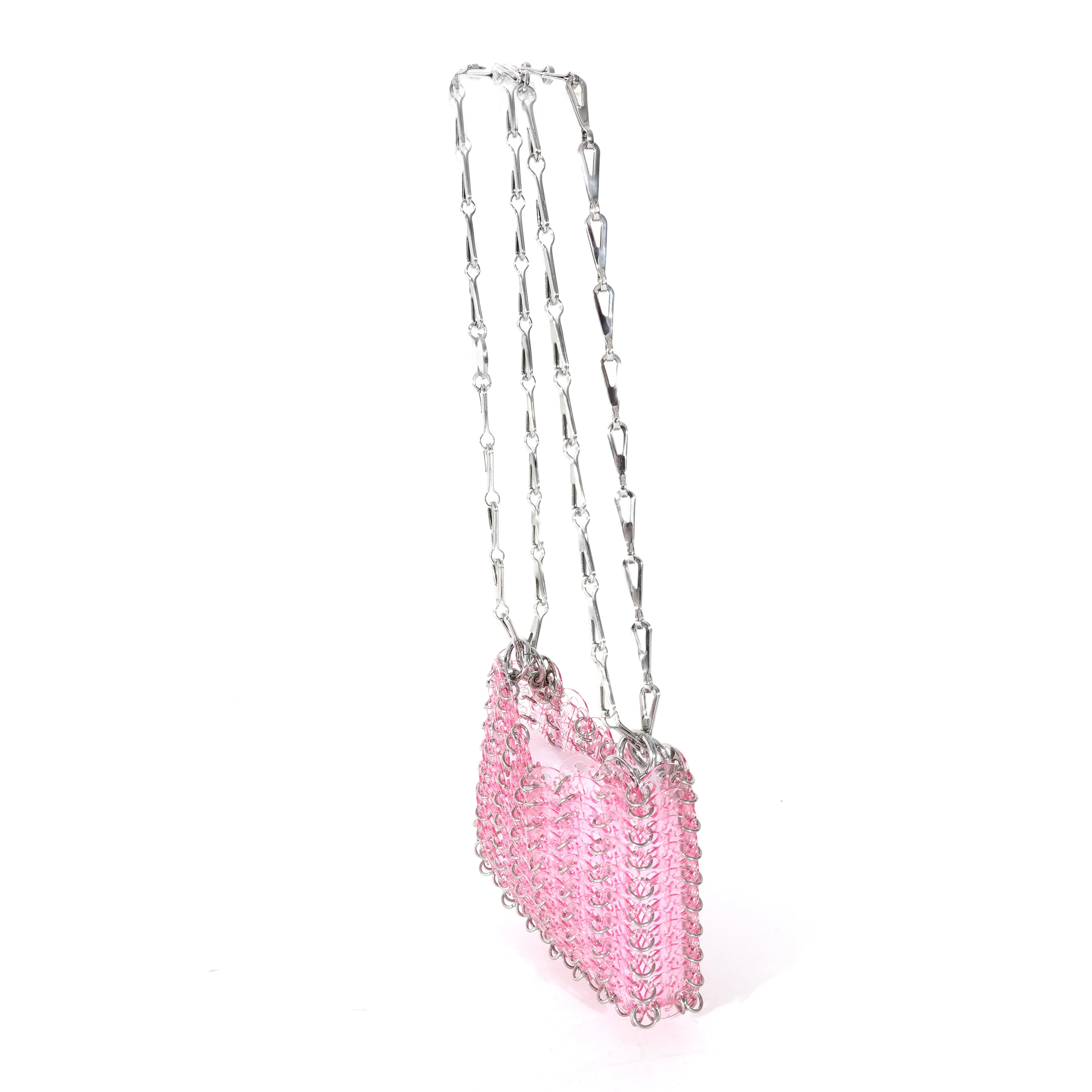 Paco Rabanne Pink Translucent Disc 1969 Nano Bag - Image 2