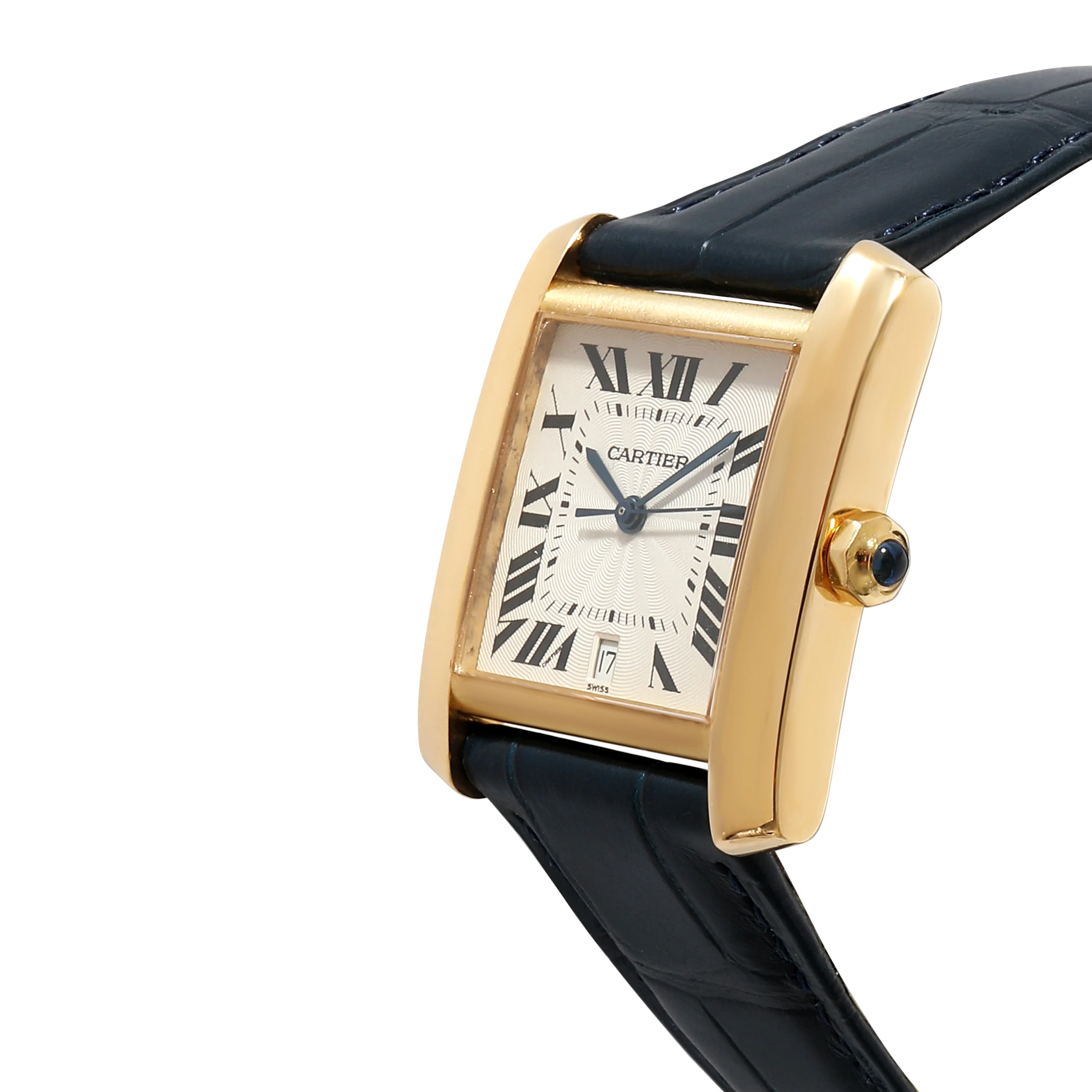 Cartier Tank Francaise W5000156 Unisex Watch in 18kt Yellow Gold - Image 3