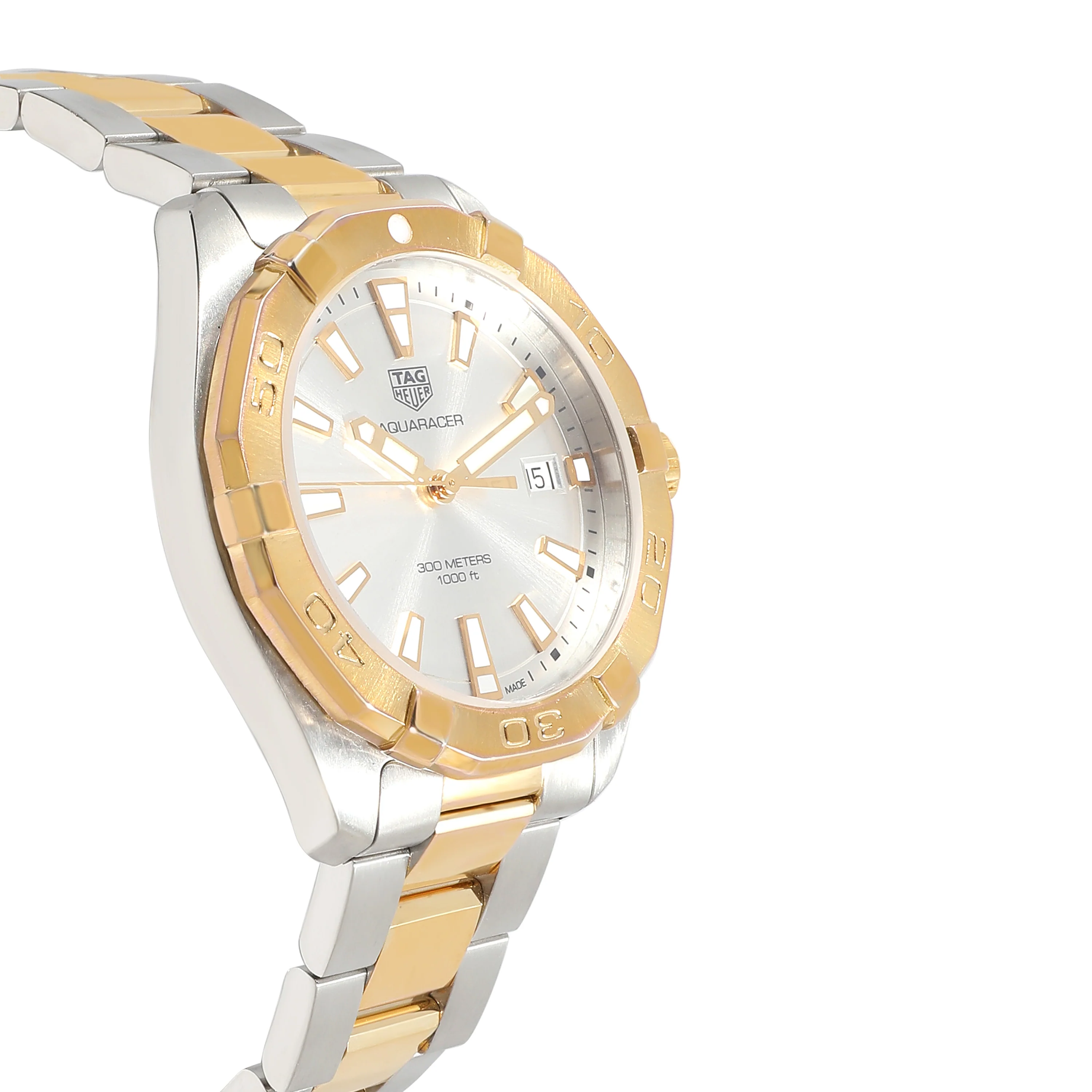 Tag Heuer Aquaracer WBD1120.BB0930 Mens Watch in  Stainless Steel/Gold Plate - Image 2