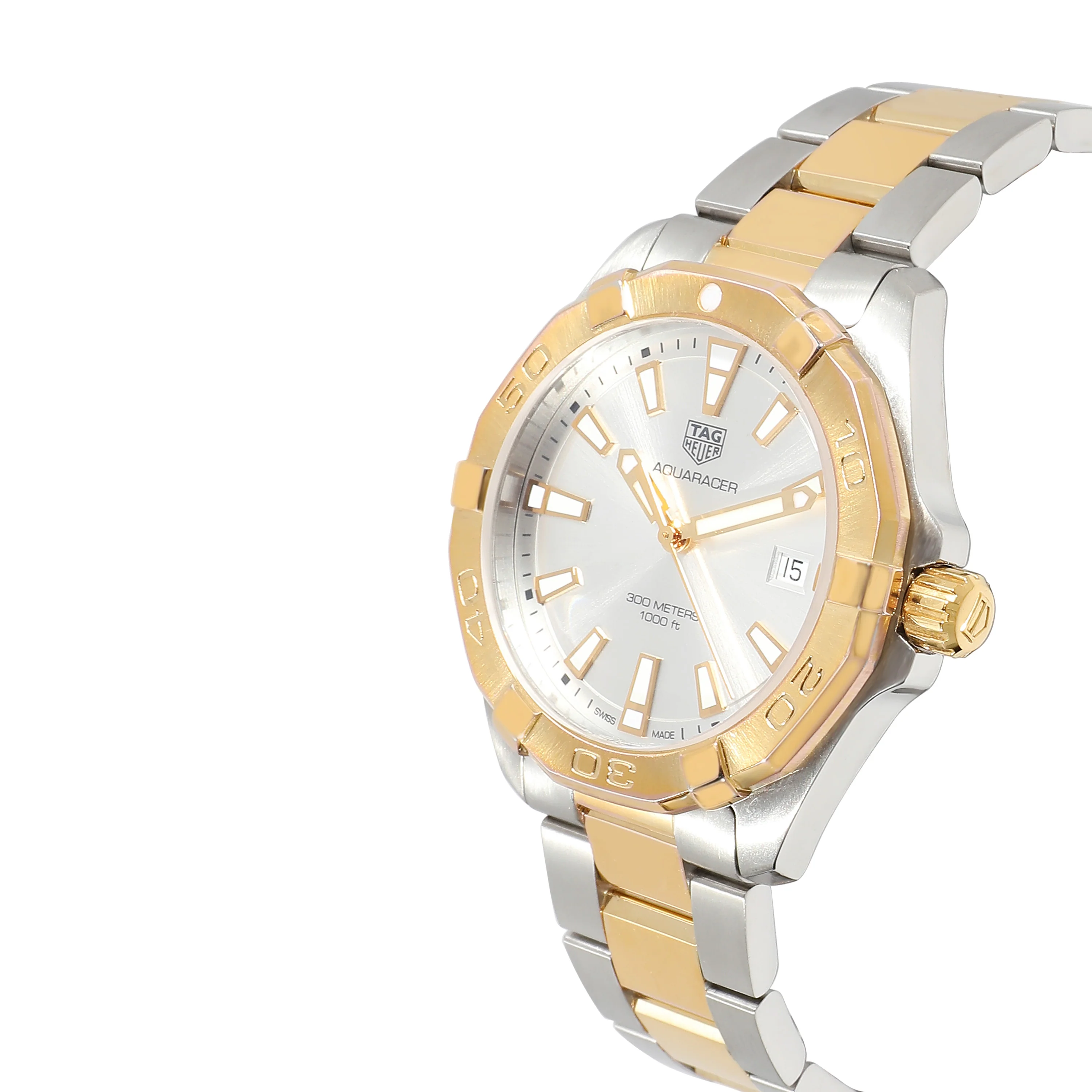 Tag Heuer Aquaracer WBD1120.BB0930 Mens Watch in  Stainless Steel/Gold Plate - Image 3