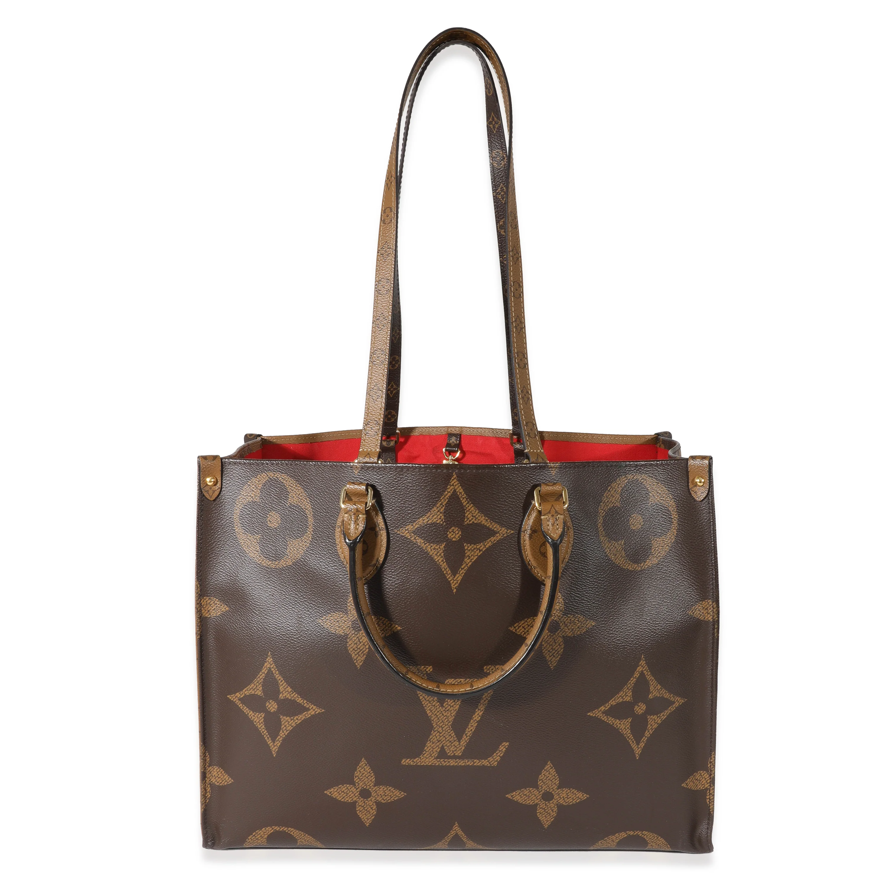 Reverse Giant Monogram Canvas OnTheGo GM - Image 4