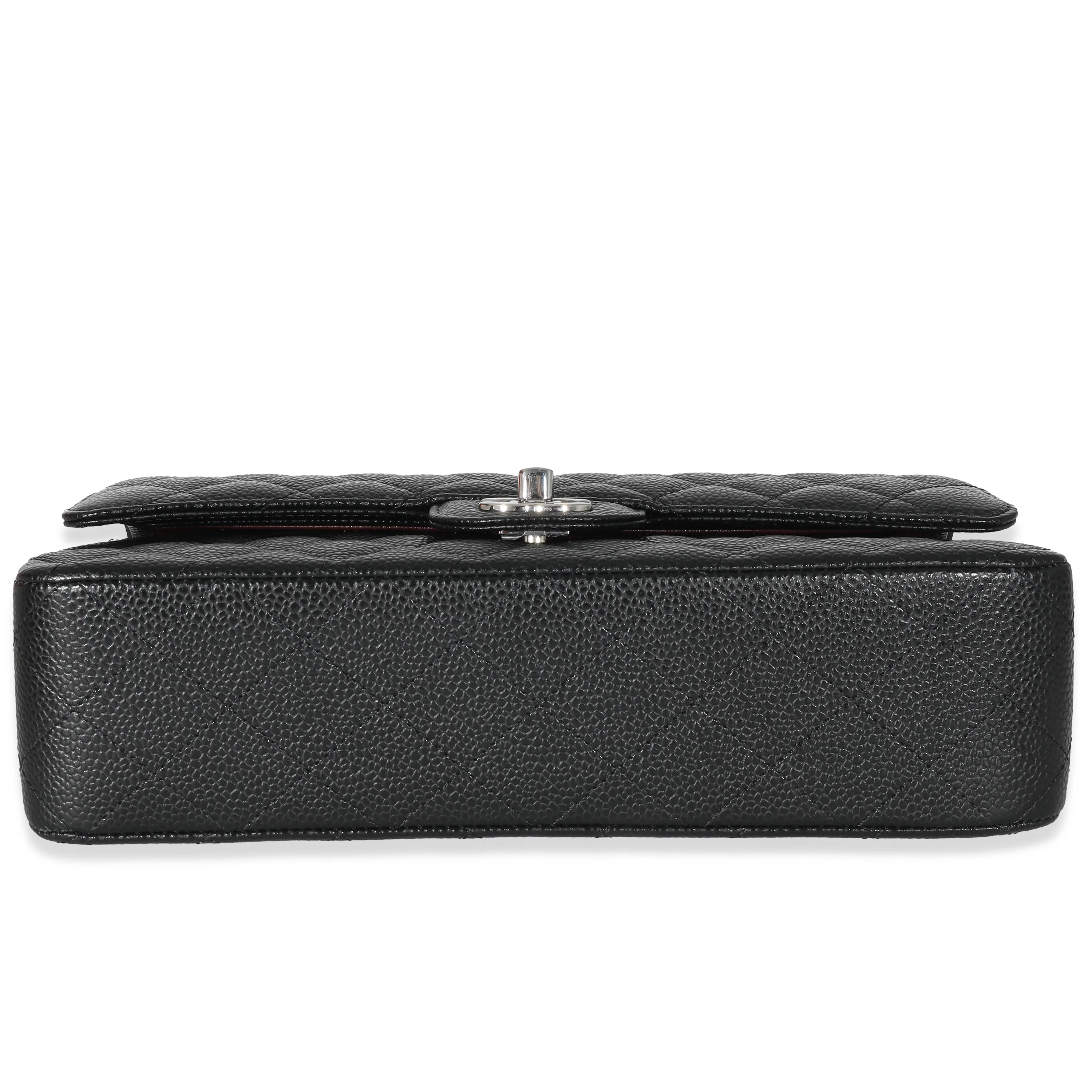 Chanel Black Caviar Medium Classic Double Flap Bag - Image 5