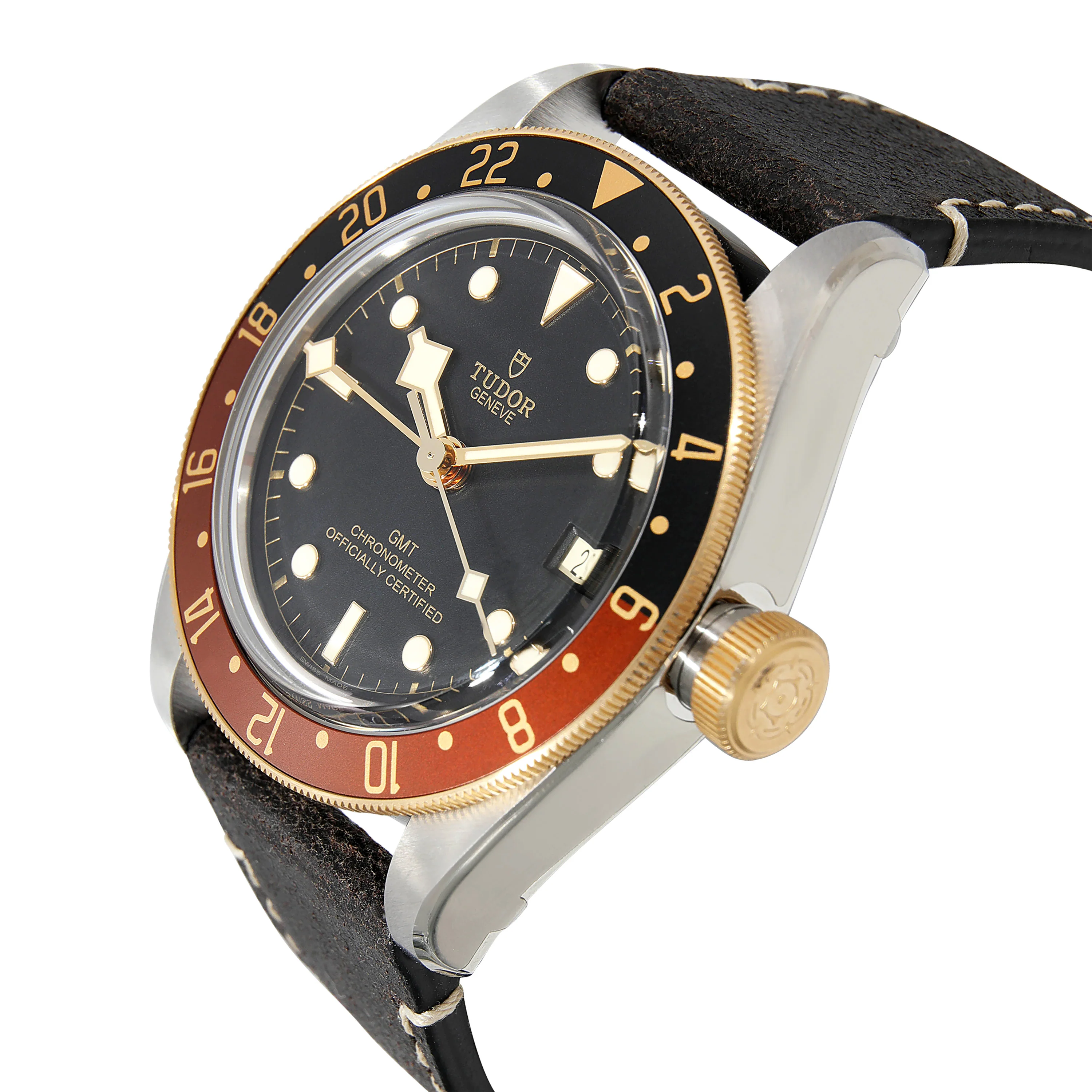 Black Bay GMT 79833MN Mens Watch in 18kt Stainless Steel/Yellow Gold - Image 3