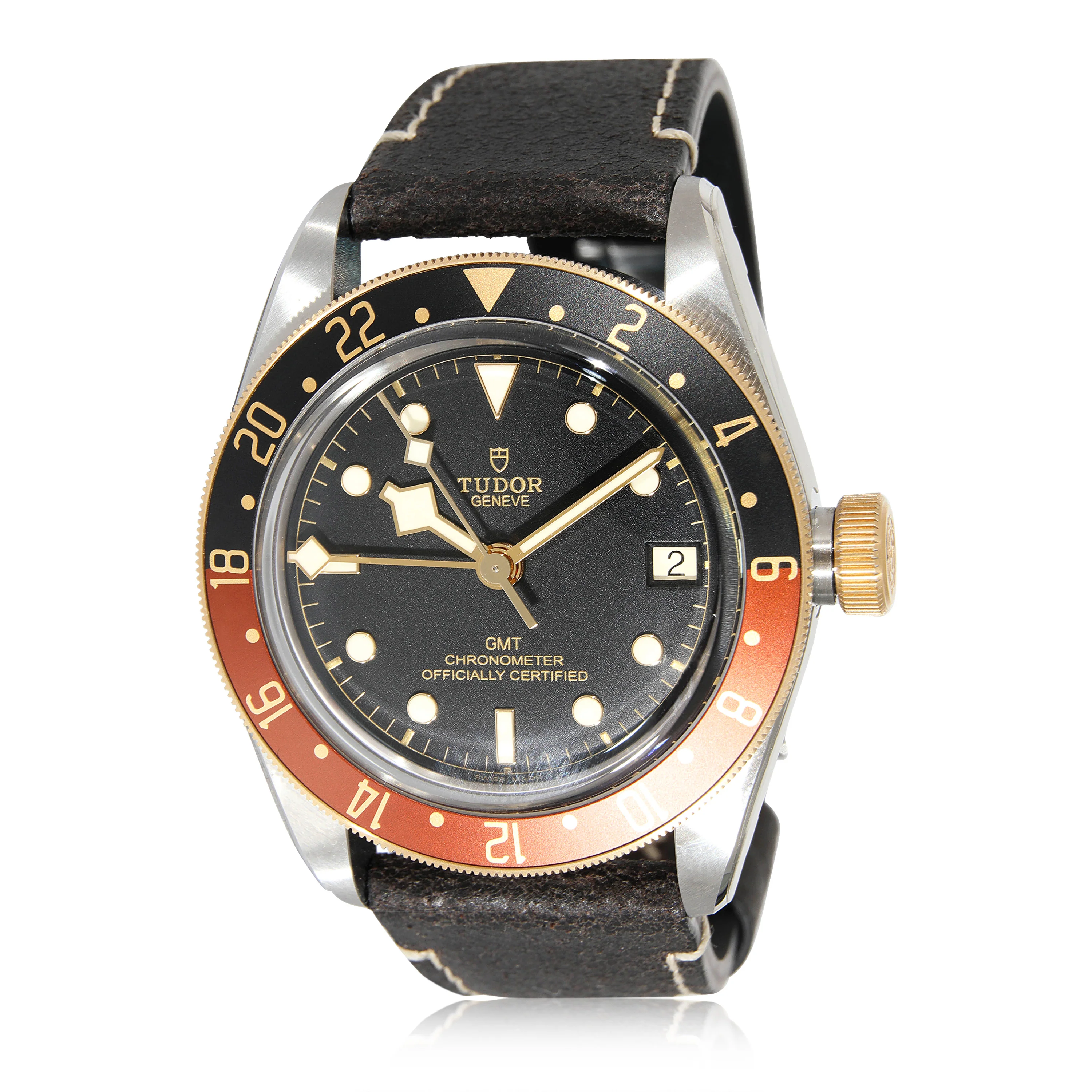Black Bay GMT 79833MN Mens Watch in 18kt Stainless Steel/Yellow Gold - Image 6