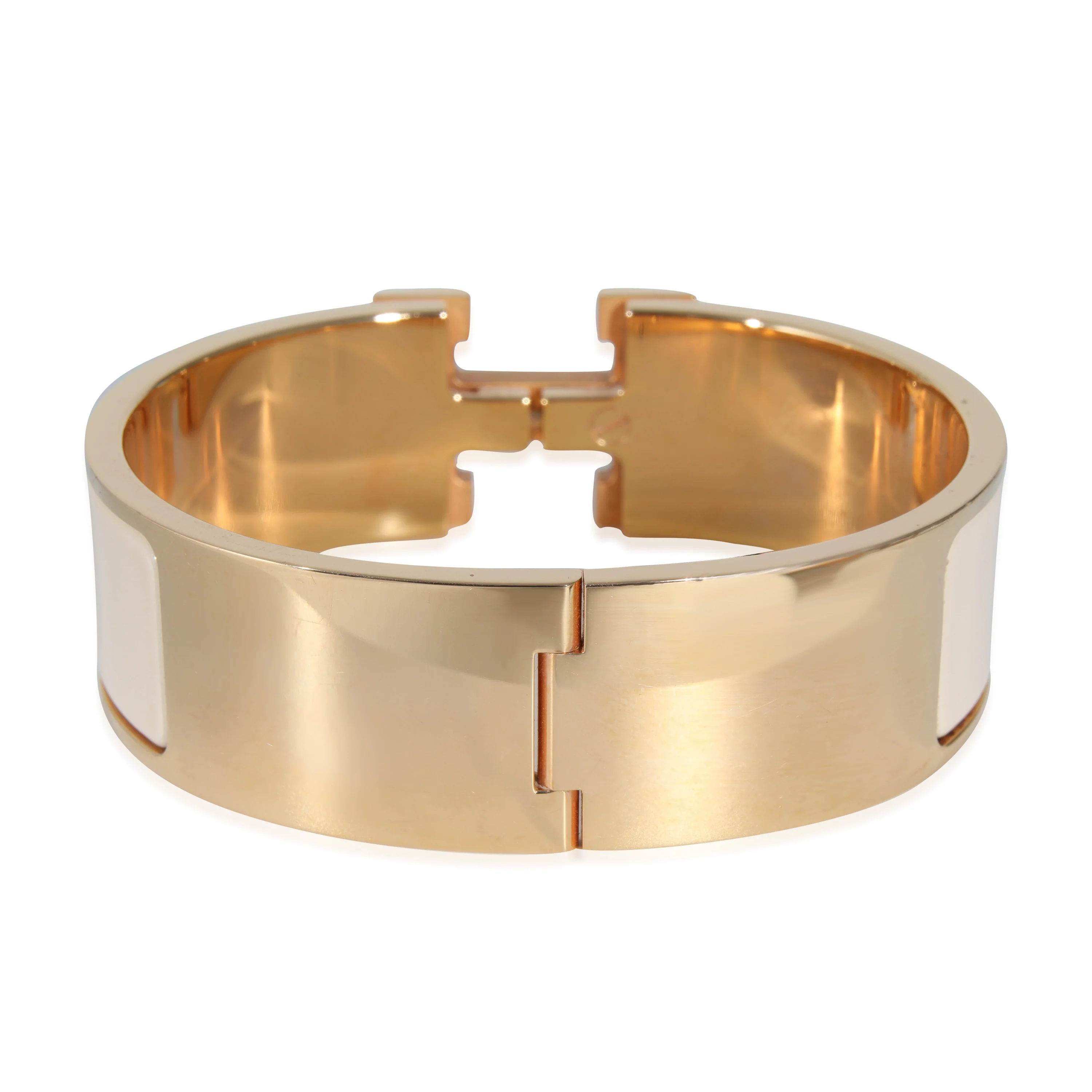 Hermès Clic Clac H Bracelet in Creme, 20mm - Image 4