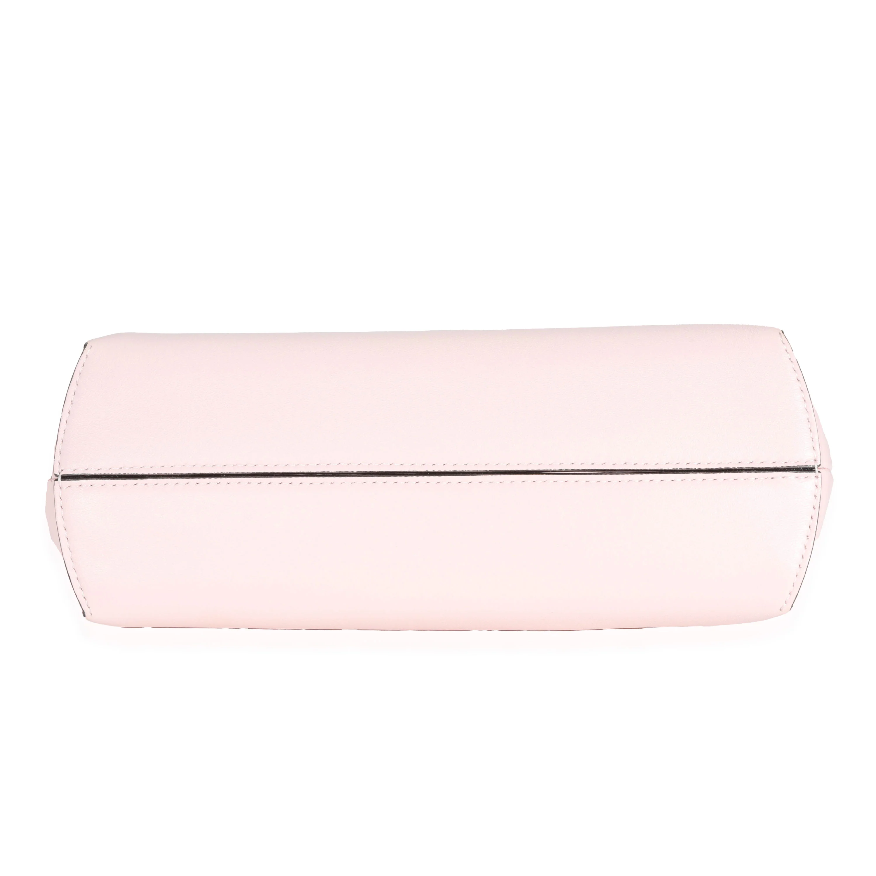 Fendi Pink Nappa Python Leather Small First Pouch - Image 5