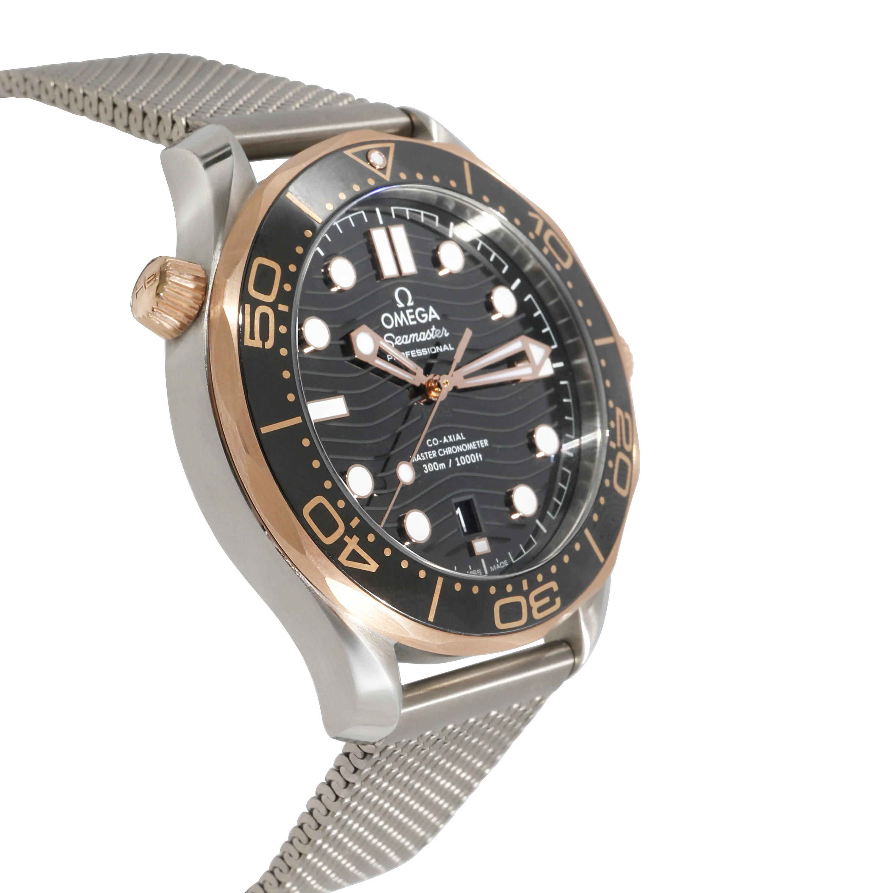 Seamaster Diver 300M 210.22.42.20.01.002 Mens Watch in 18kt Stainless Ste - Image 2