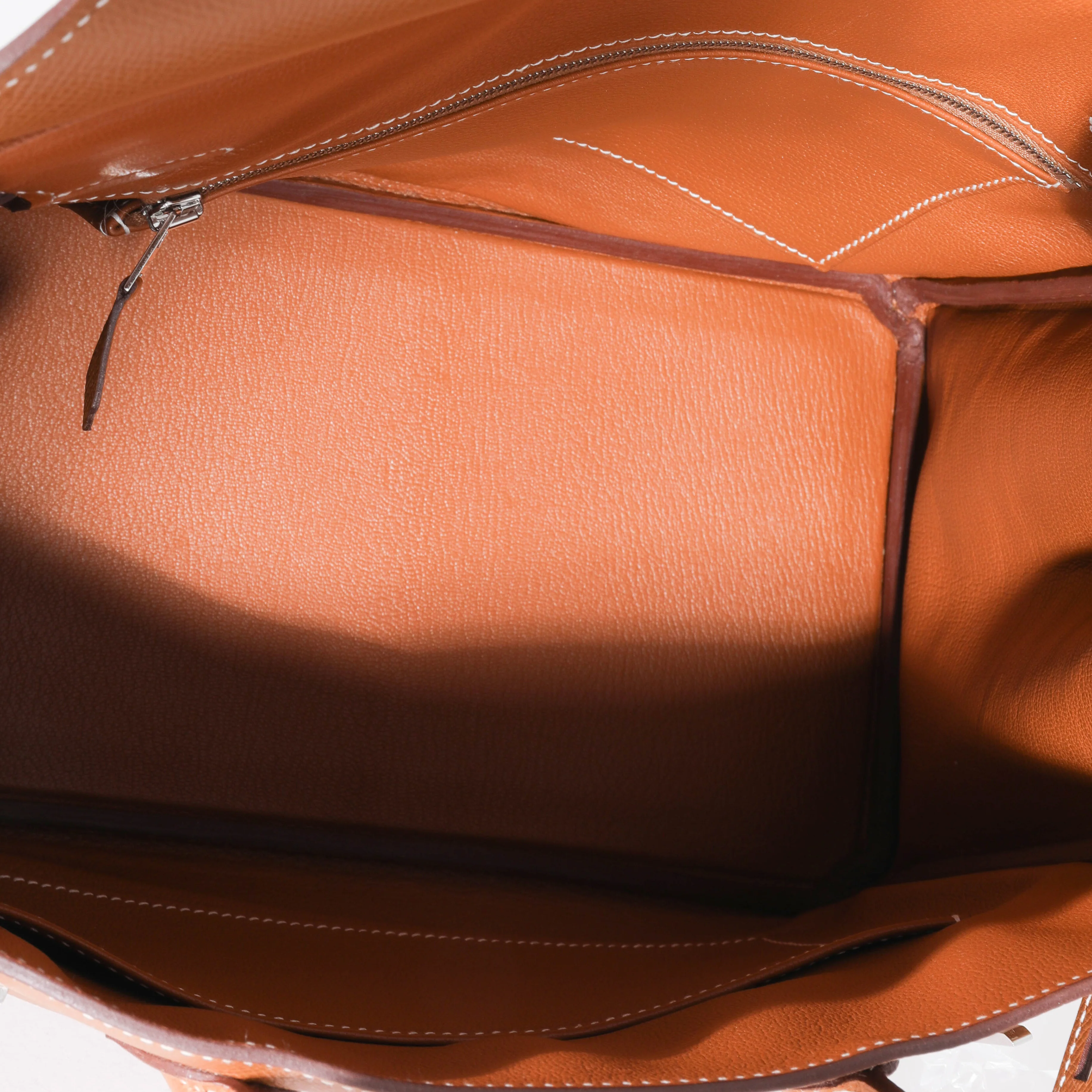 Gold Epsom Birkin 30 PHW - Image 7