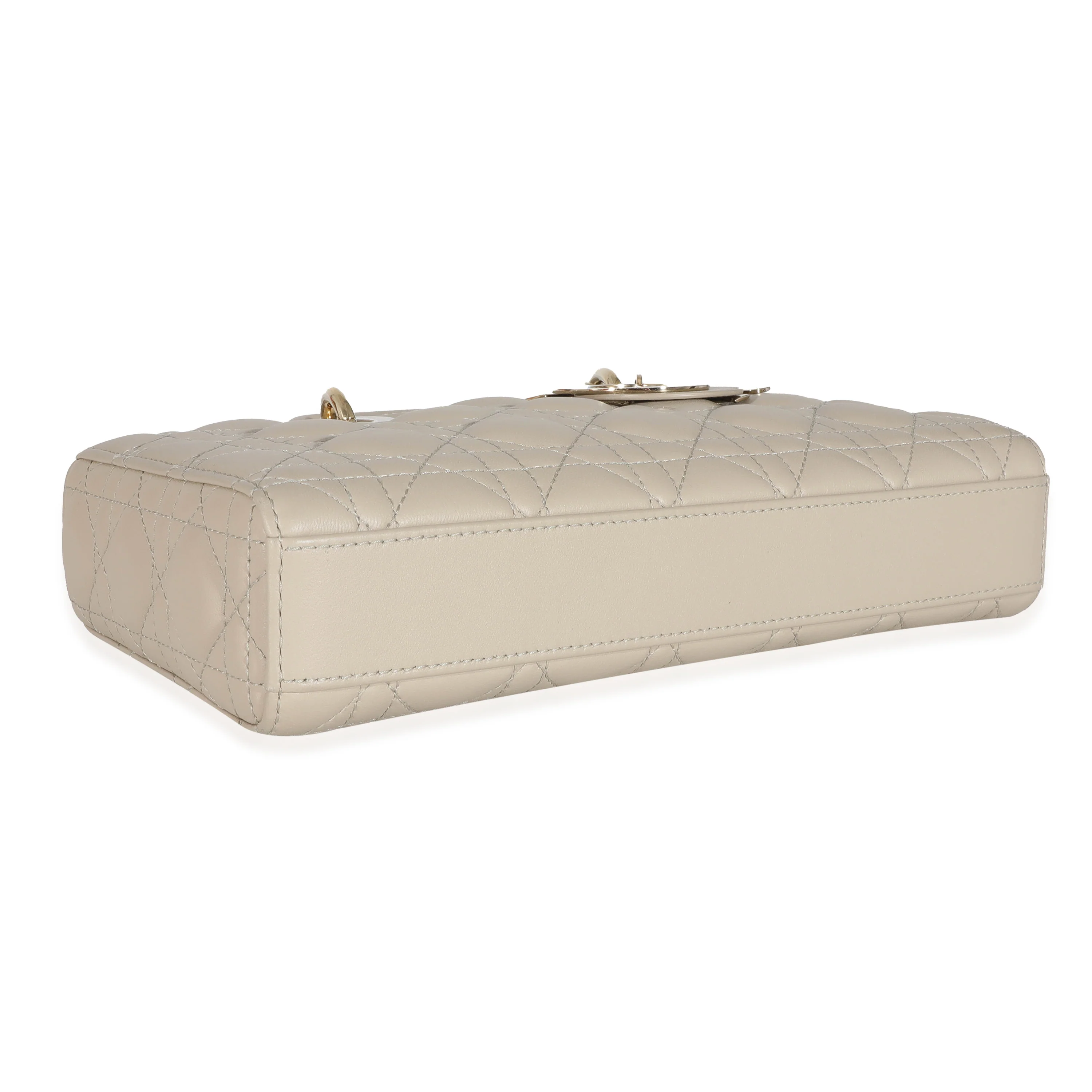 Christian Dior Sand Cannage Lambskin Medium D-Joy Bag - Image 6