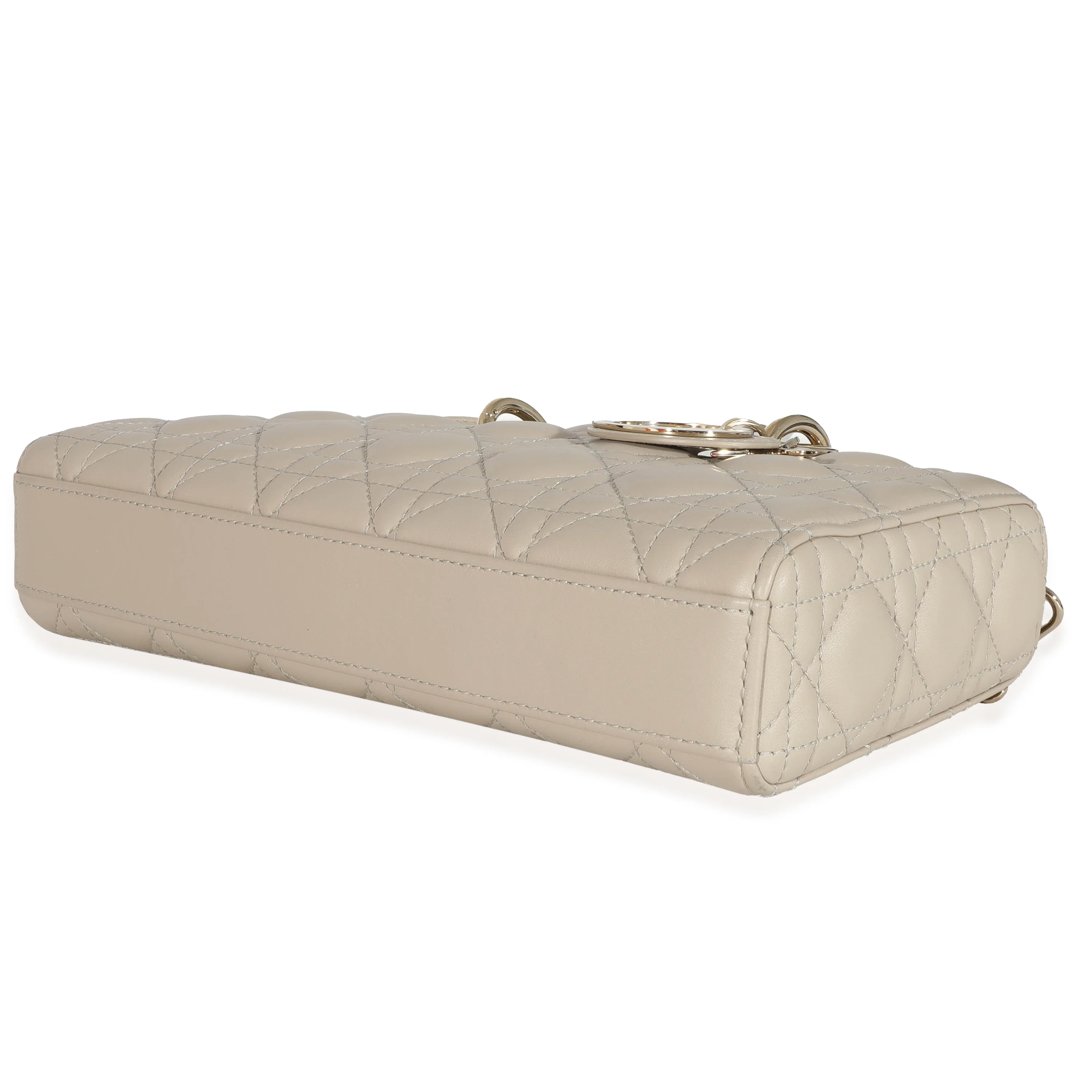 Christian Dior Sand Cannage Lambskin Medium D-Joy Bag - Image 7