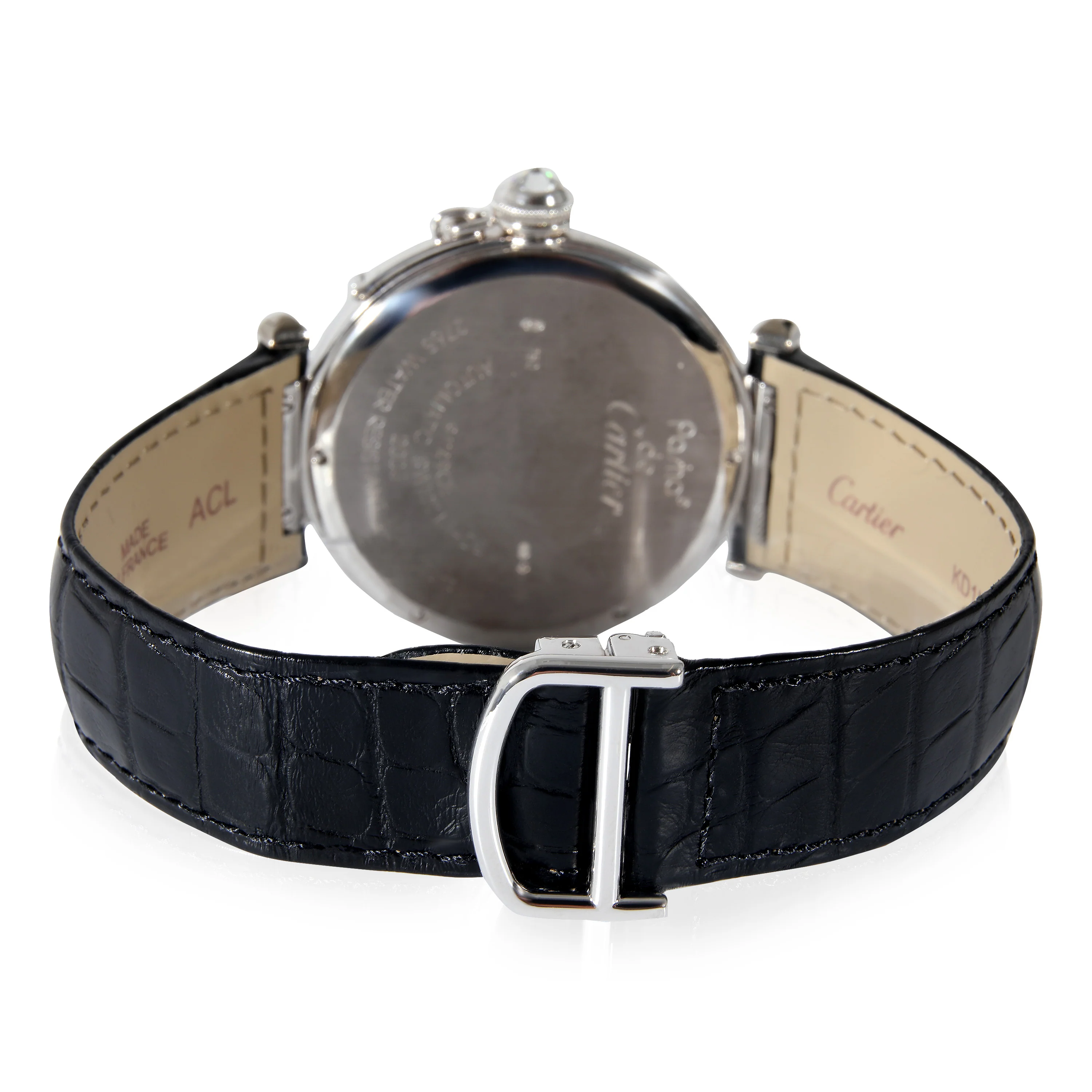 Pasha de Cartier WJ120251 Mens Watch in 18kt White Gold - Image 4