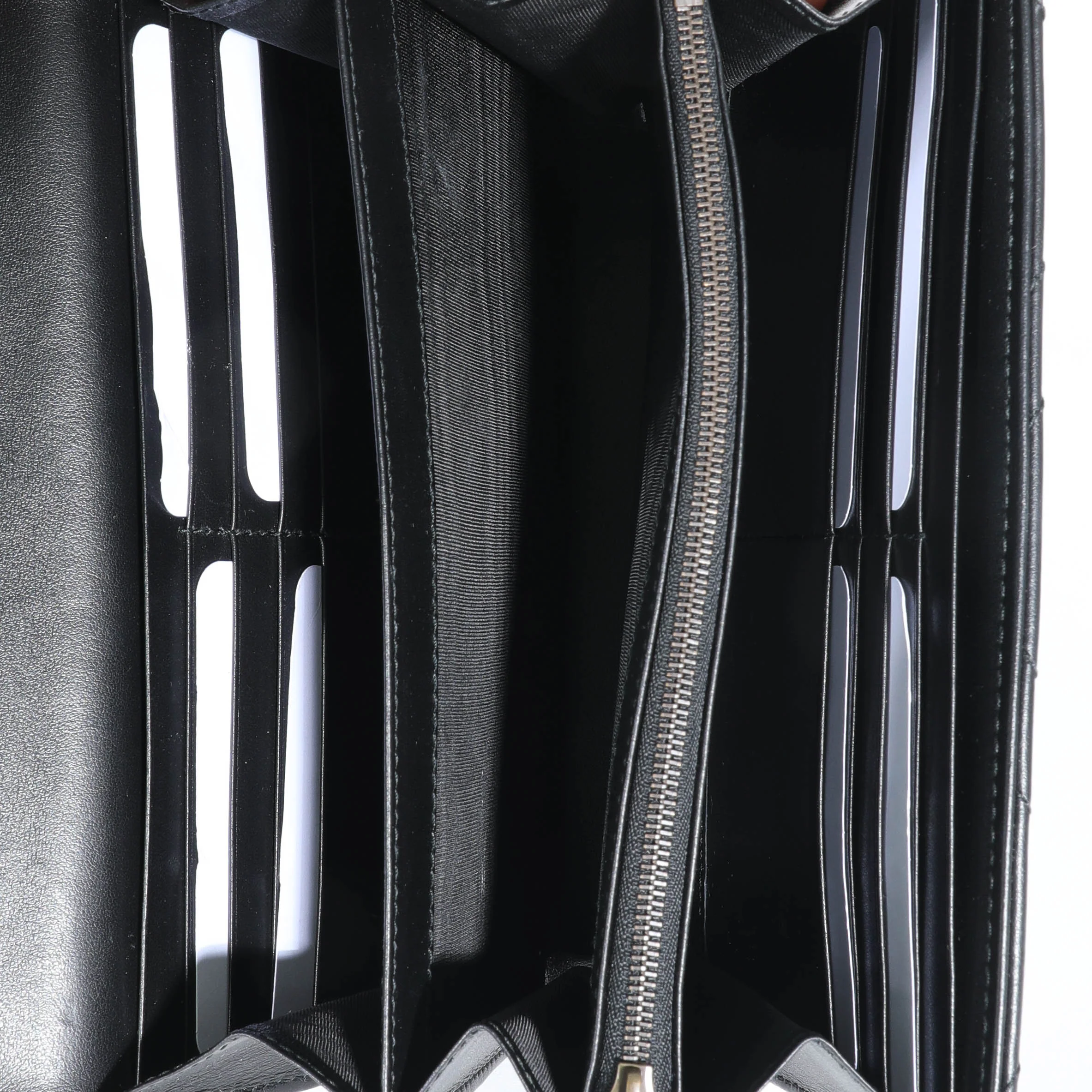 Gucci Black Leather GG Marmont Mini Bag - Image 8