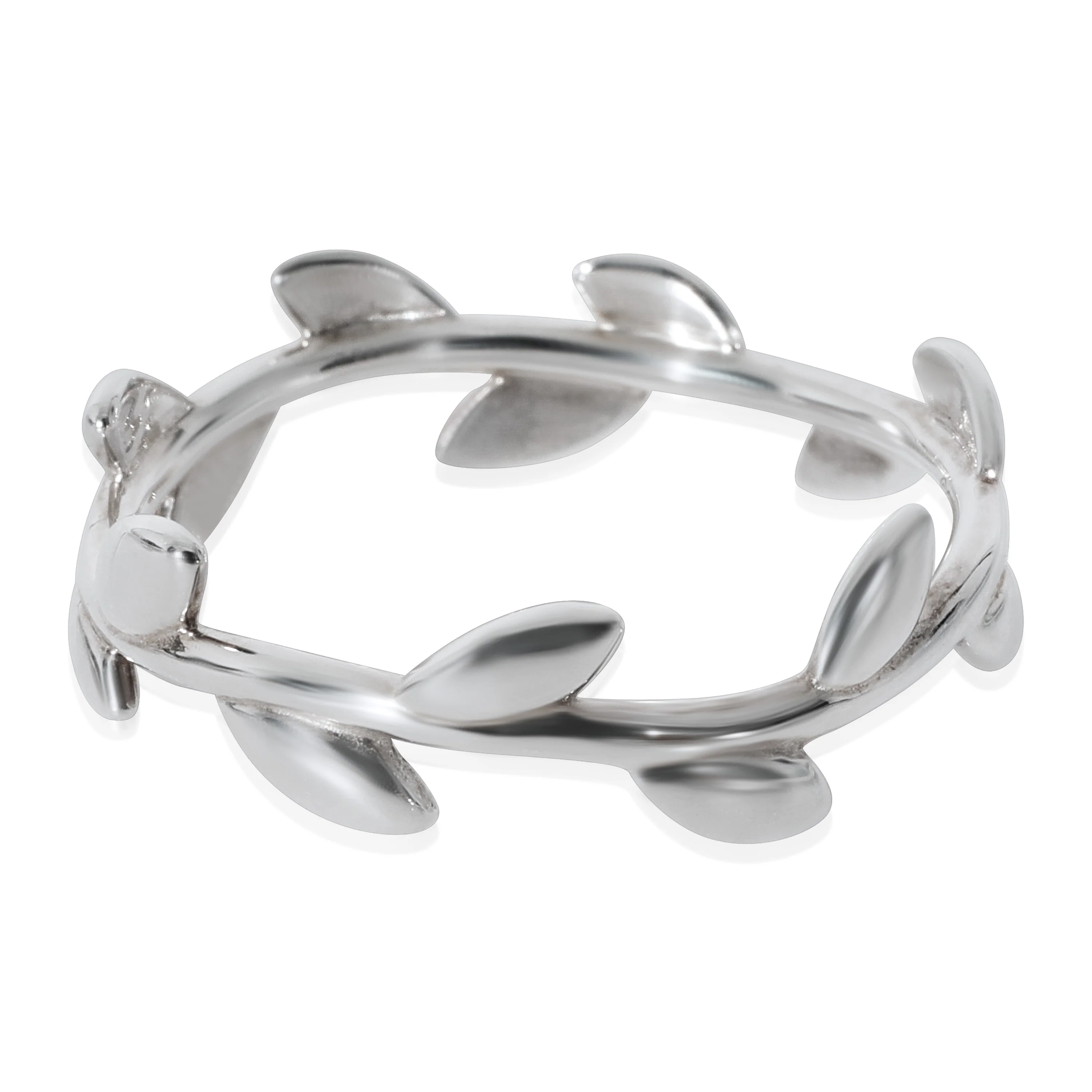 Tiffany & Co. Paloma Picasso Olive Leaf Band in Sterling Silver