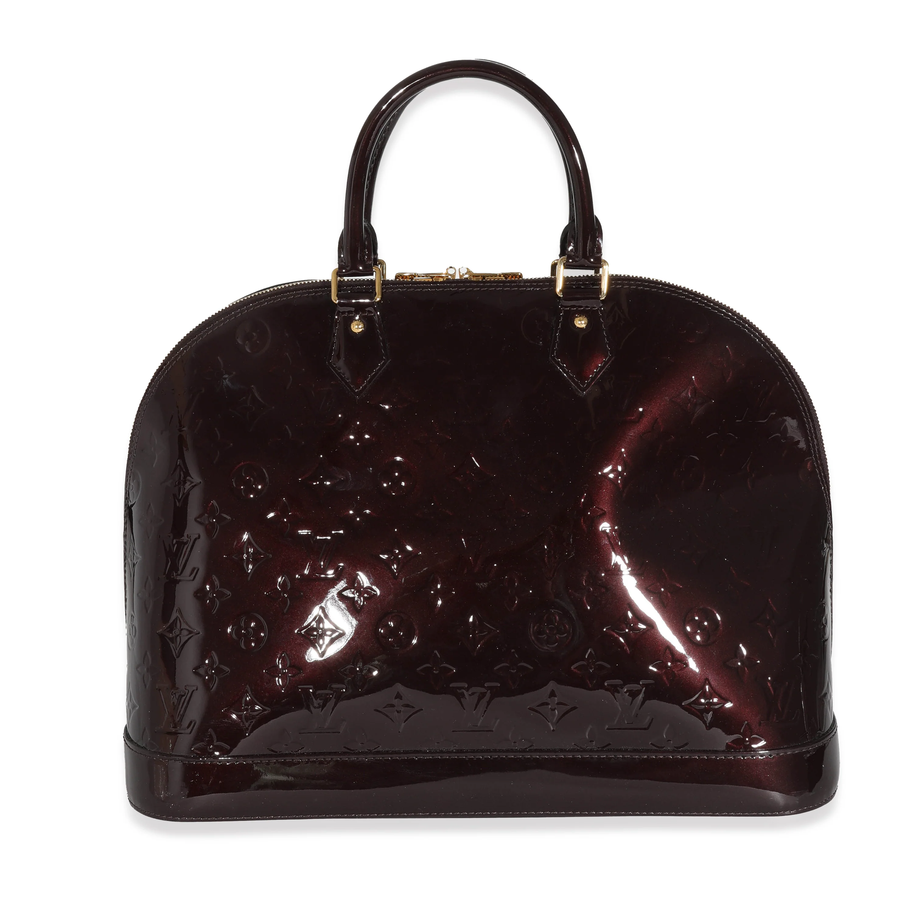 Louis Vuitton Amarante Vernis Alma GM - Image 3