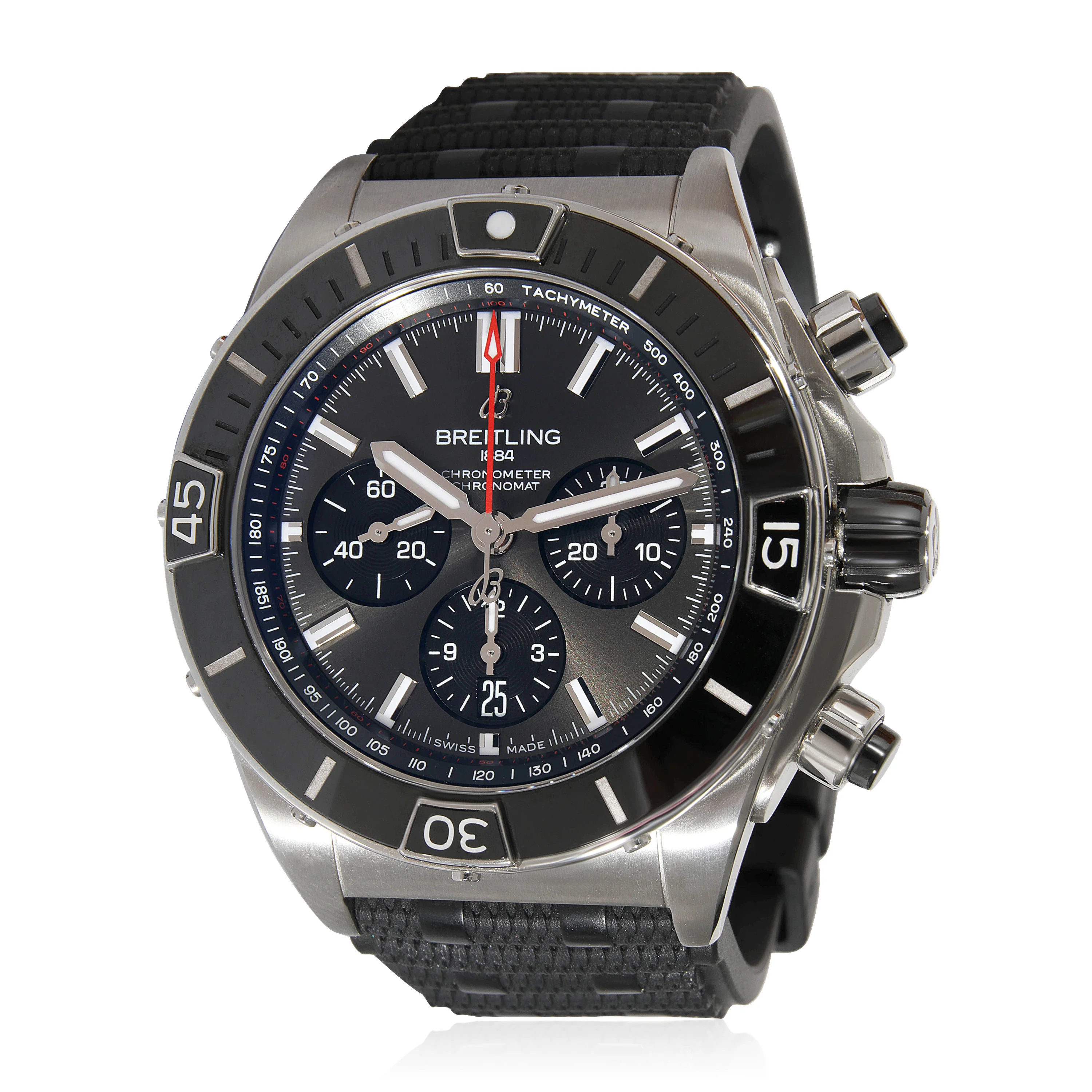 Breitling Super Chronomat B01 44 AB0136251B2S1 Mens Watch in Stainless Steel