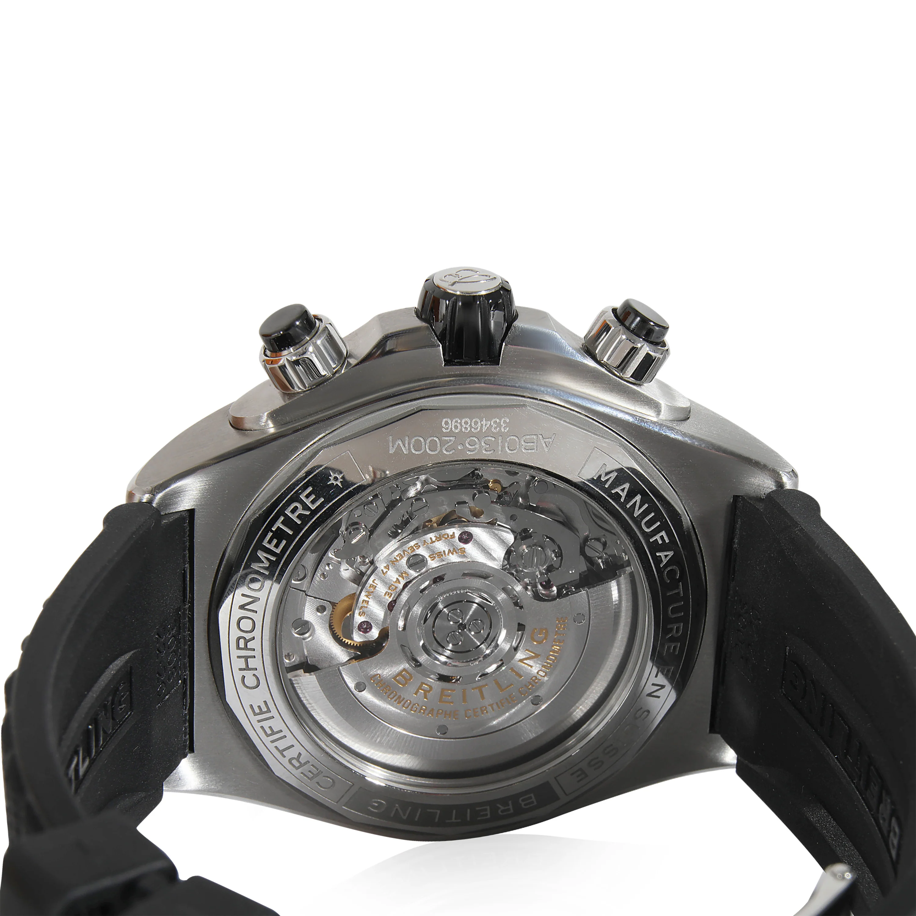 Breitling Super Chronomat B01 44 AB0136251B2S1 Mens Watch in Stainless Steel - Image 7
