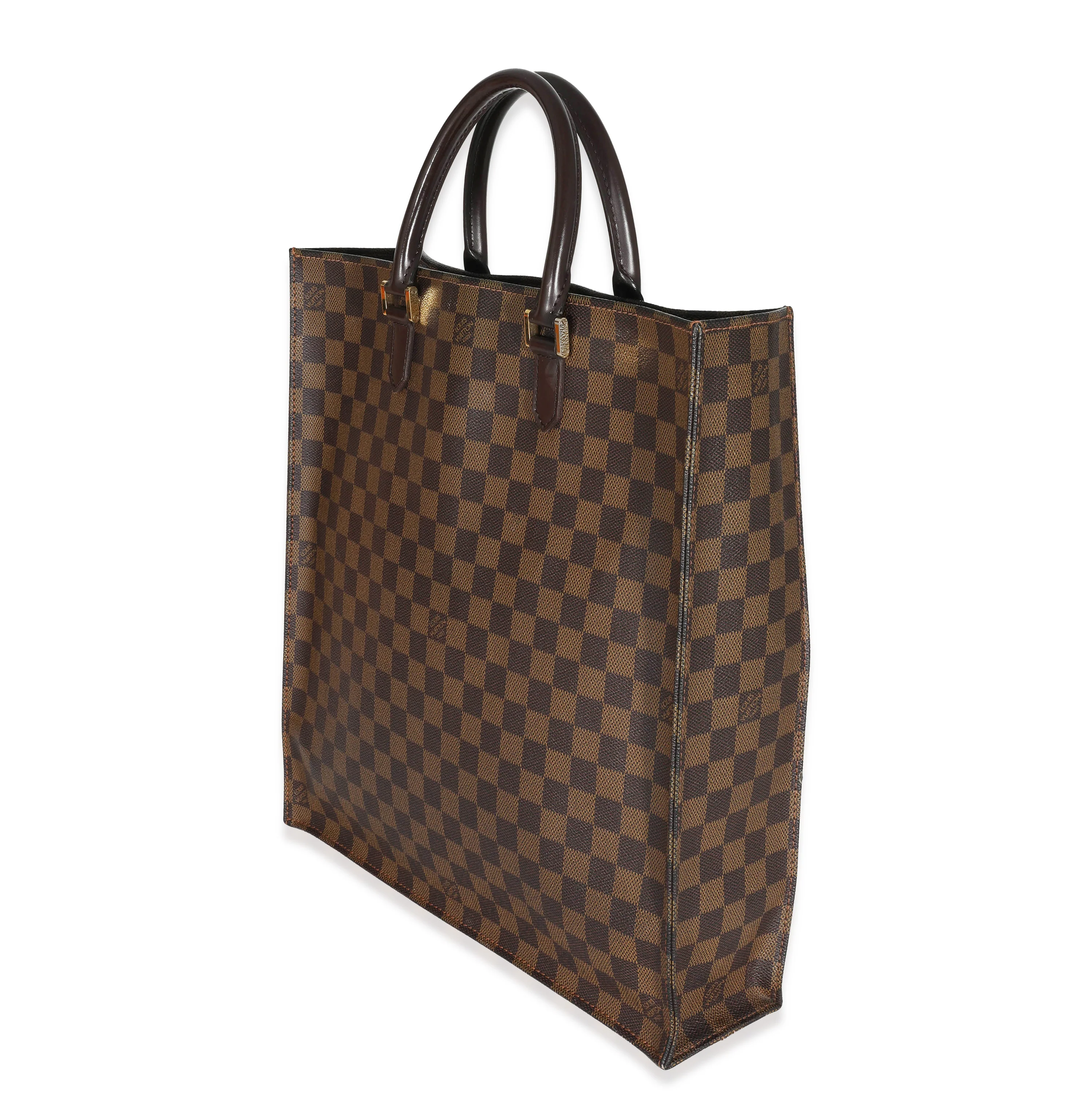 Louis Vuitton Damier Ebene Canvas Sac Plat - Image 2