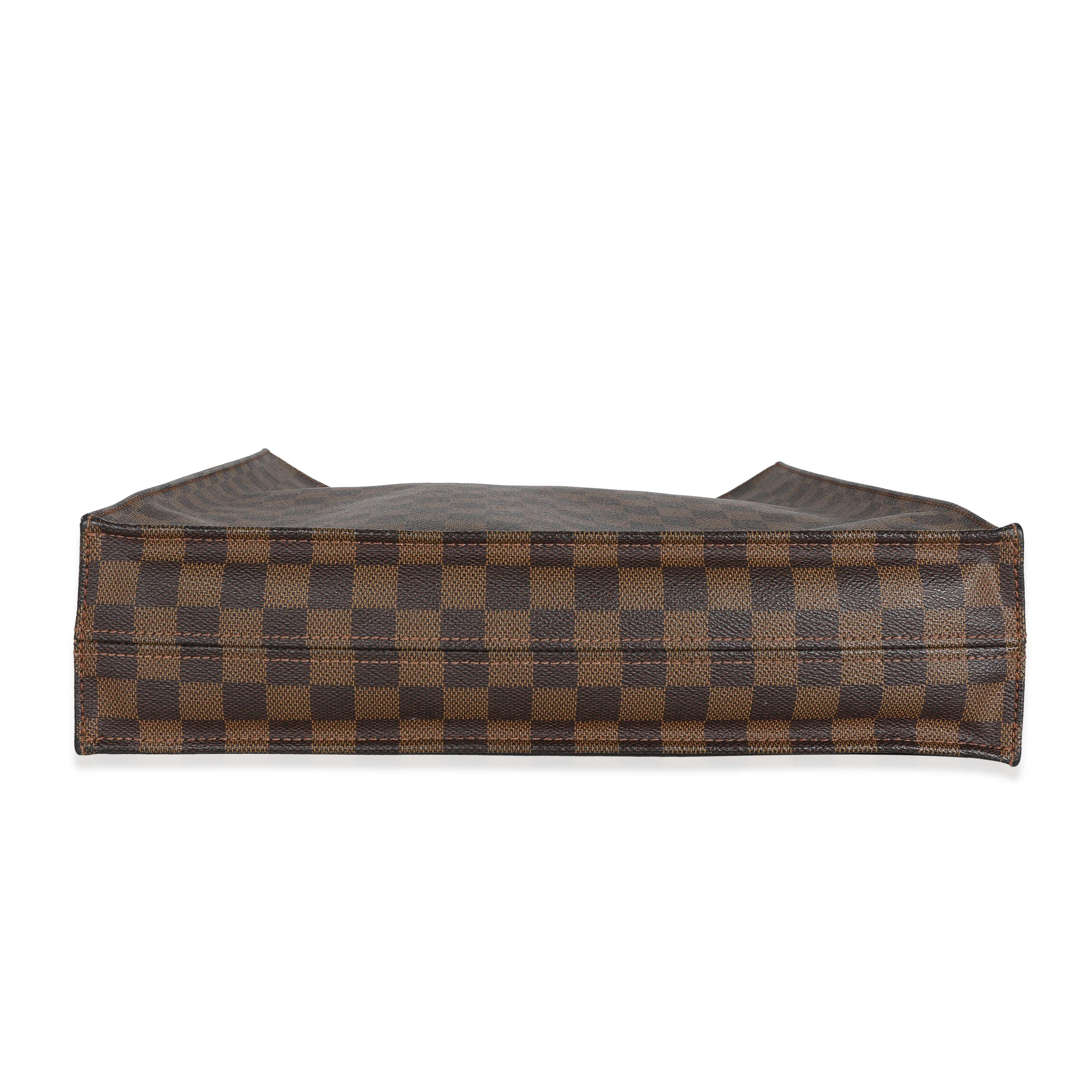 Louis Vuitton Damier Ebene Canvas Sac Plat - Image 4
