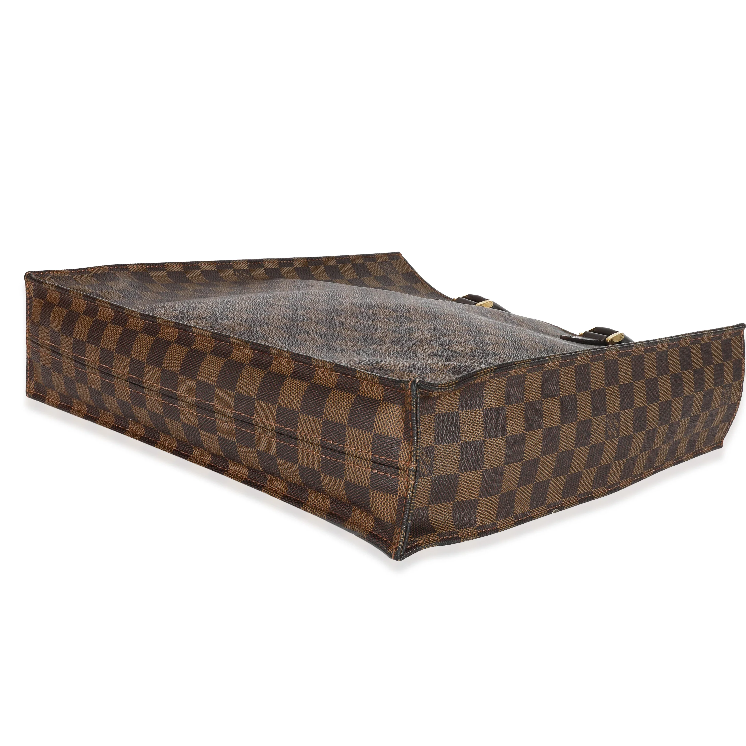 Louis Vuitton Damier Ebene Canvas Sac Plat - Image 6
