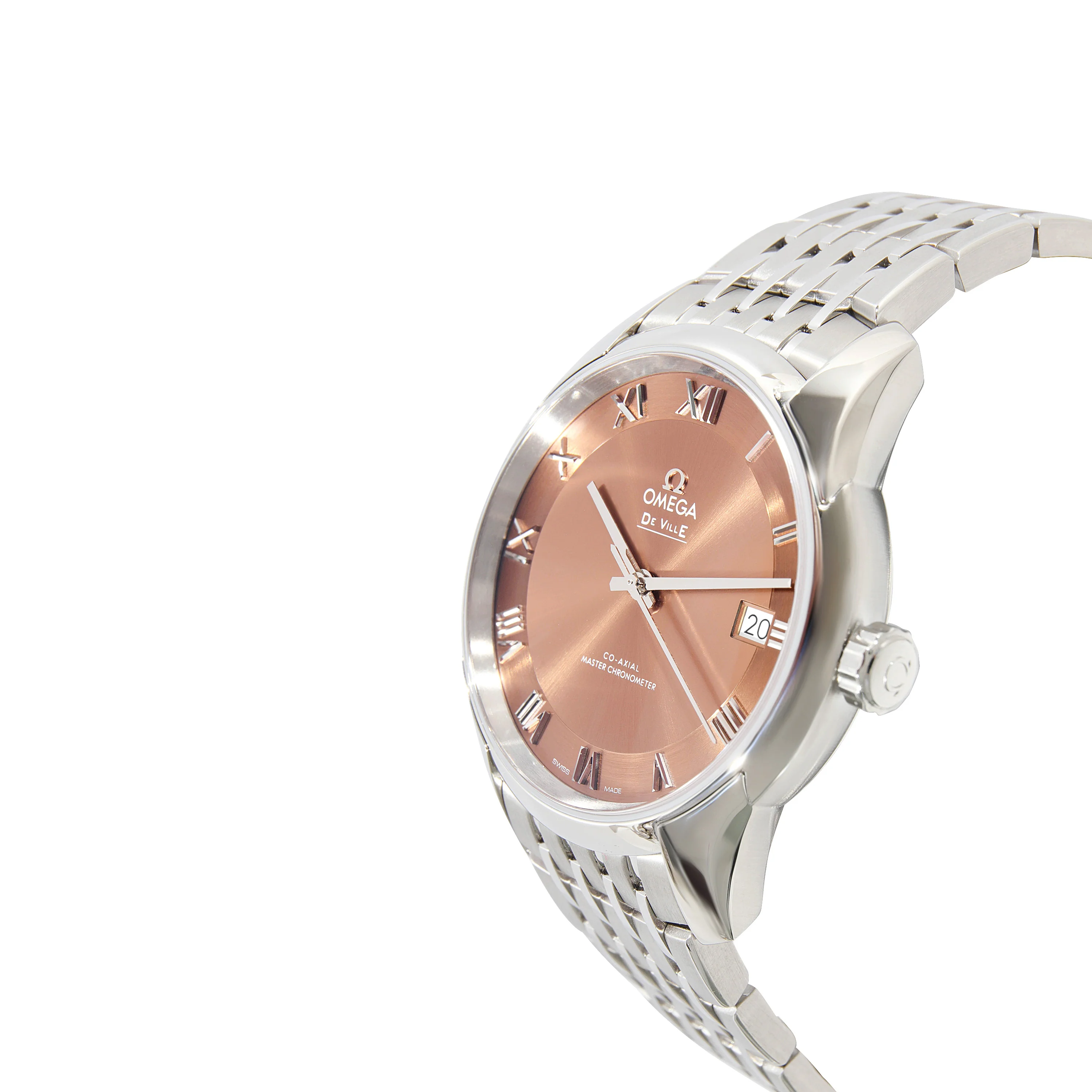Omega DeVille Hour Vision 411.10.41.21.10.001 Mens Watch in  Stainless Steel - Image 2