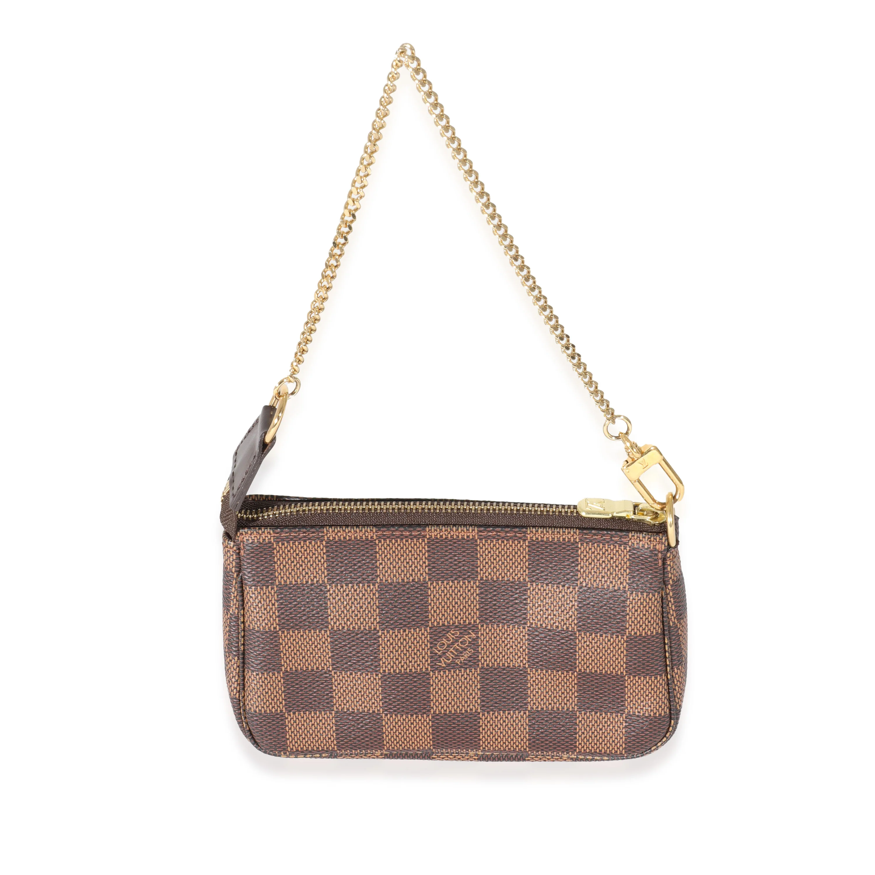 Louis Vuitton Damier Ebene Canvas Mini Pochette Accessoires - Image 3