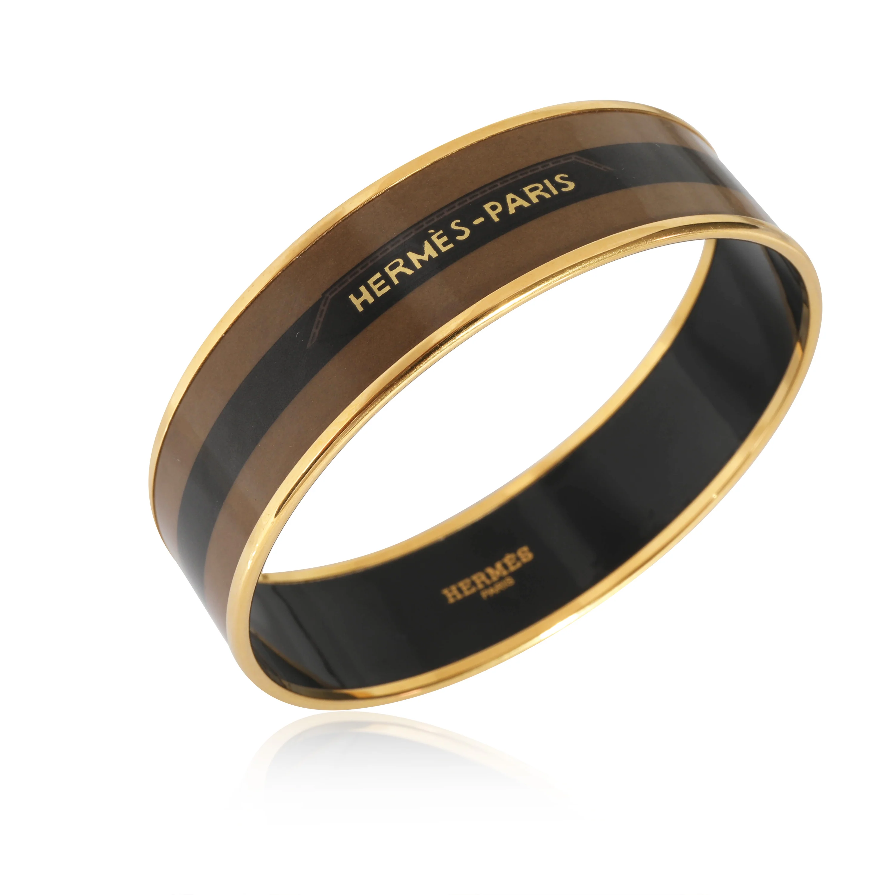 Enamel Buckle Printed Wide Bangle 67 - Image 2