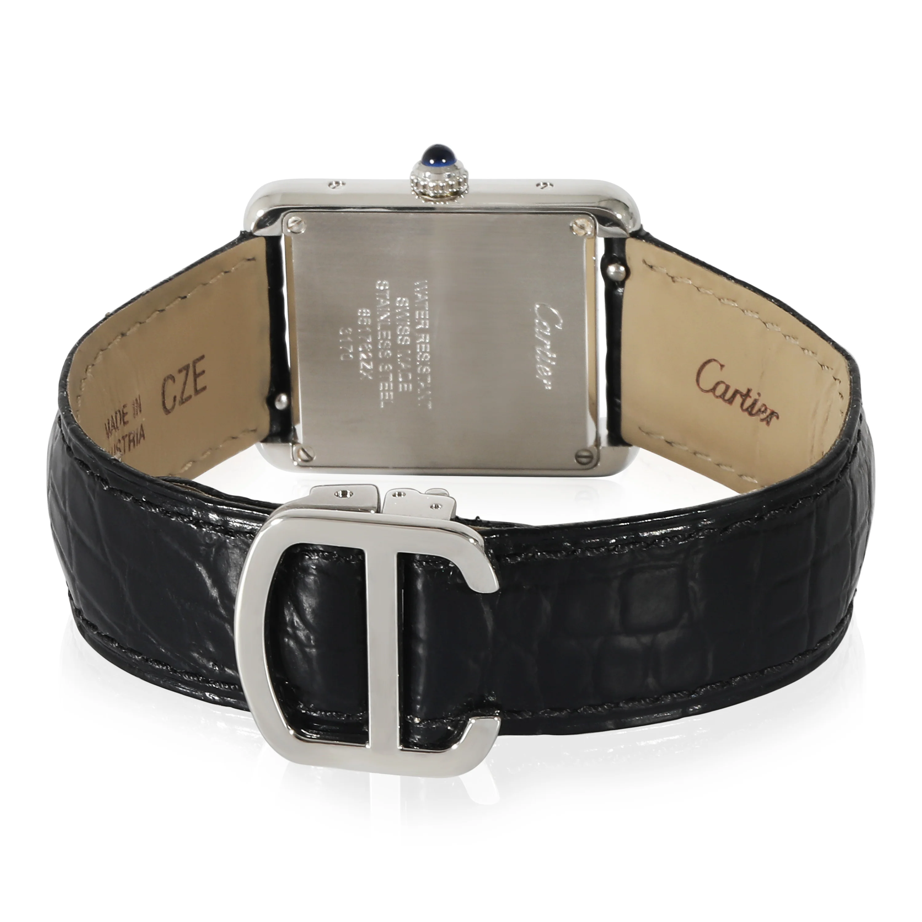 Cartier Tank Solo W5200005 Womens Watch in Stainless Steel - Image 4