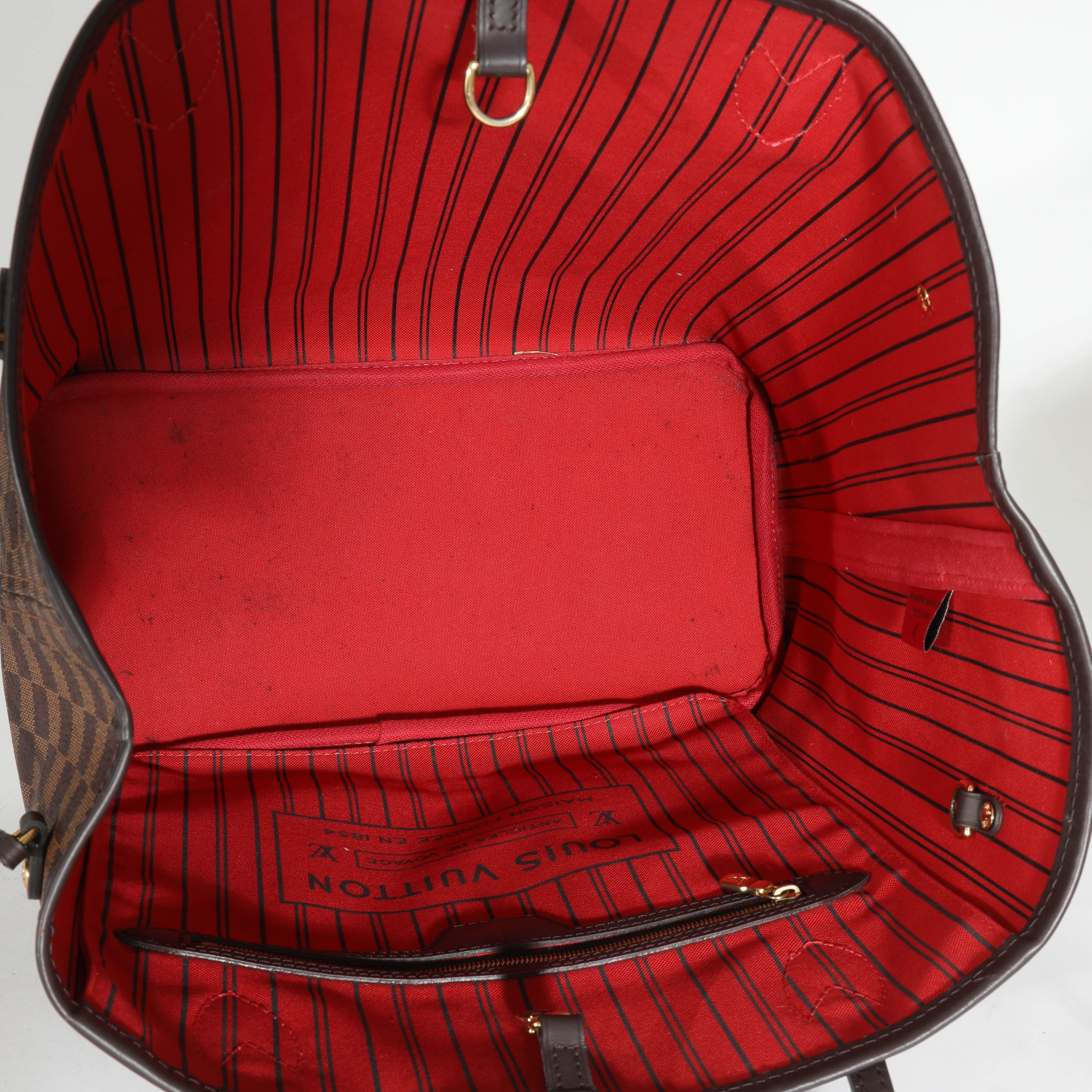 Louis Vuitton Damier Ebene Canvas Neverfull MM - Image 7