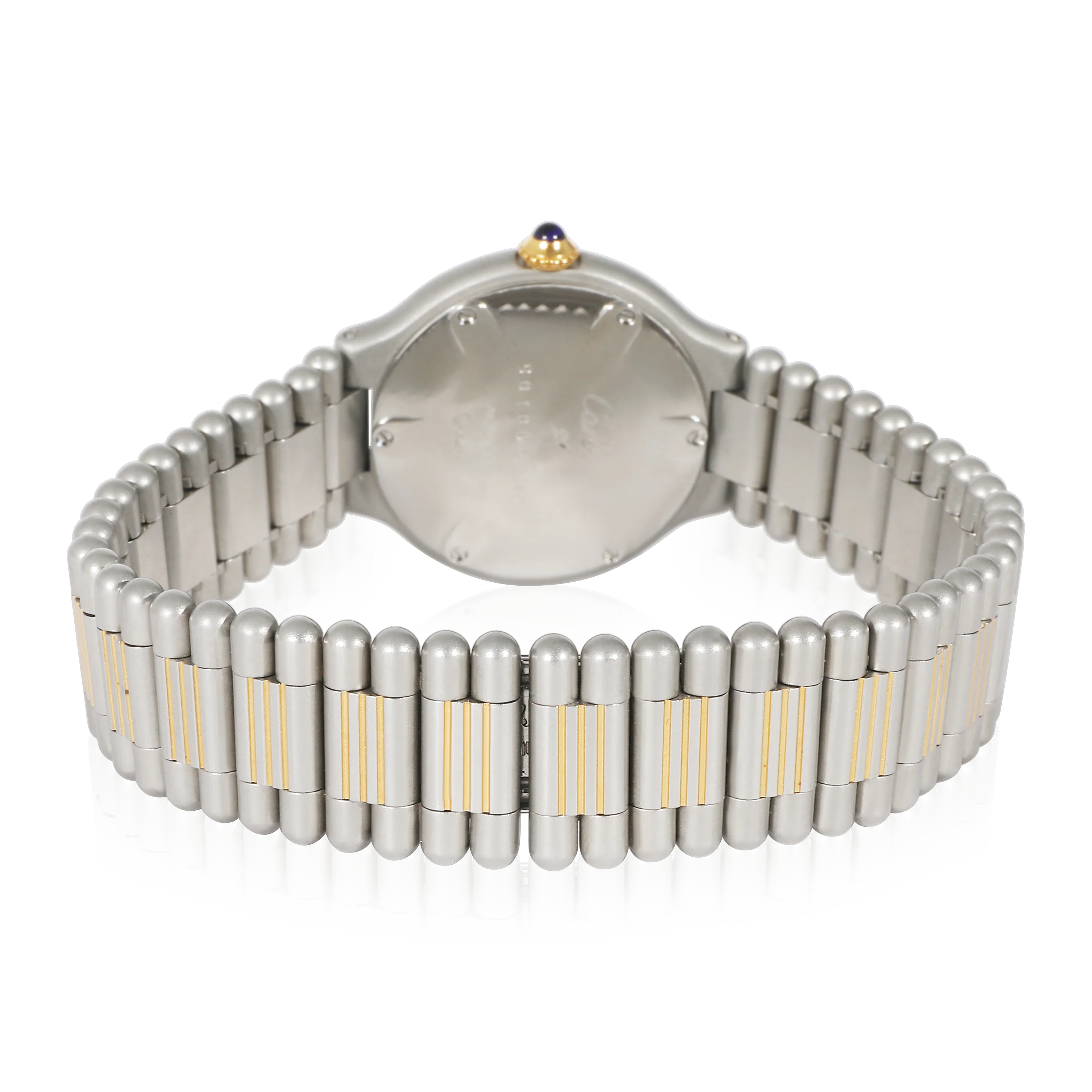 Cartier Must de Cartier 21 9010 Womens Watch in Stainless Steel/Gold Plate - Image 4