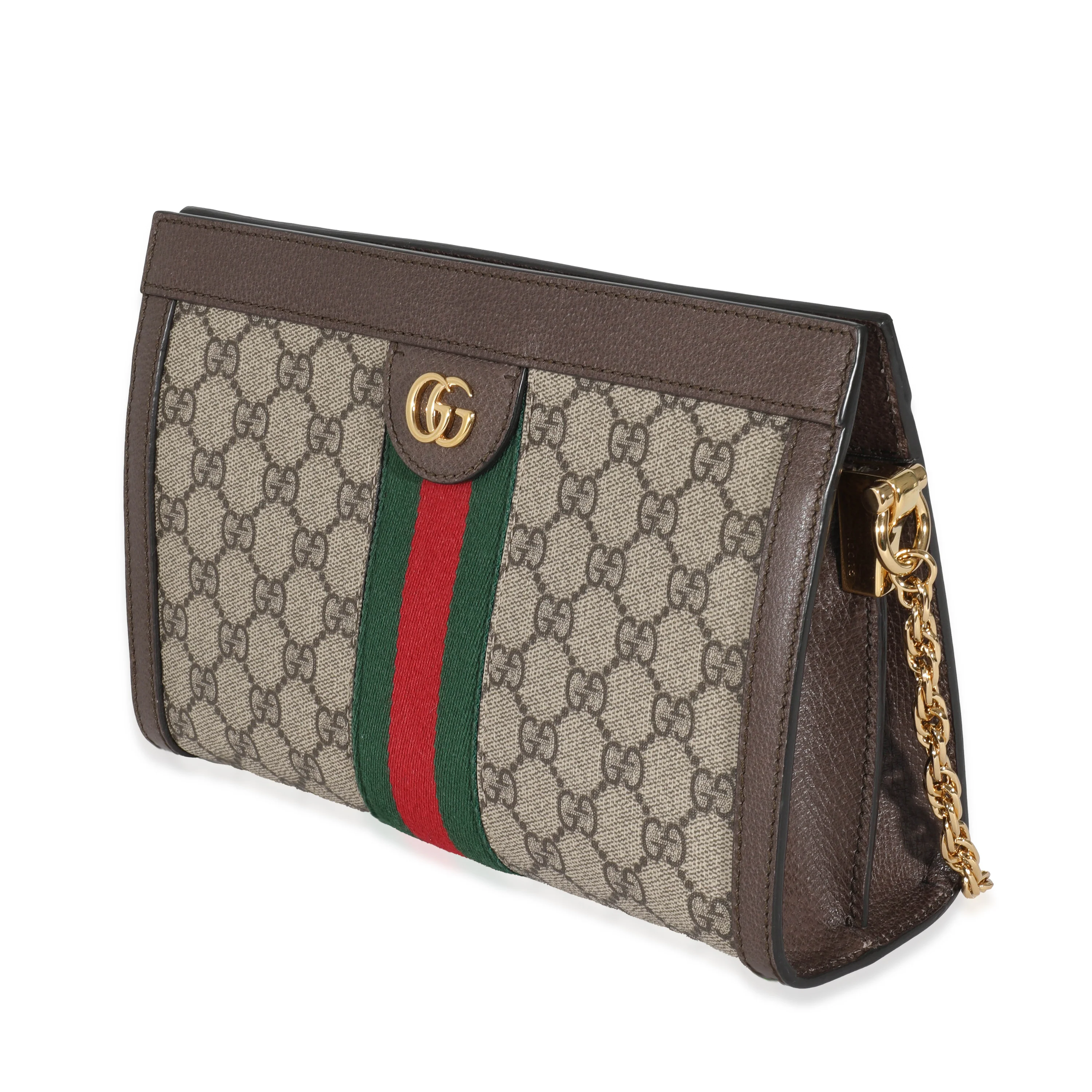 Gucci Beige GG Supreme Web Ophidia GG Small Shoulder Bag - Image 2