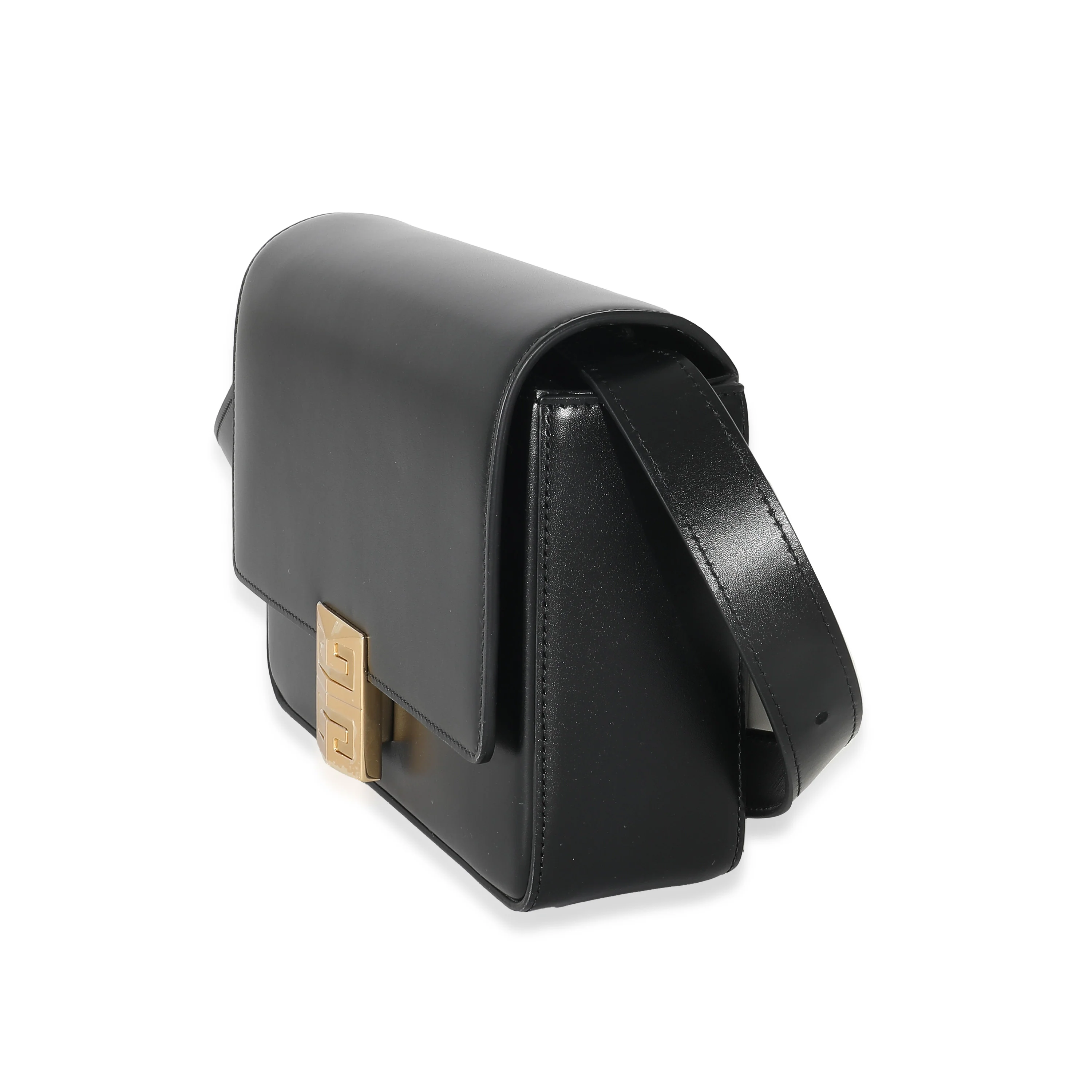 Givenchy Black Calf Leather Medium 4G Bag - Image 2